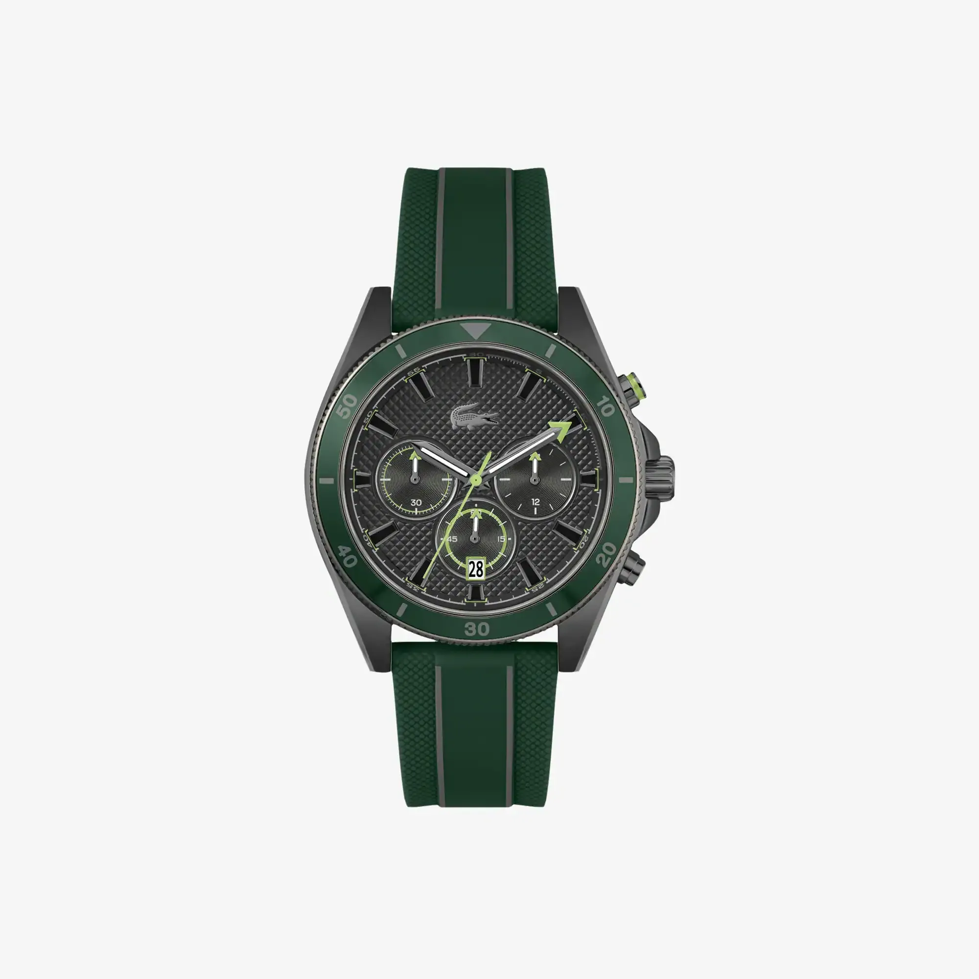 Lacoste Mainsail Chronograph Silicone Watch - Colour