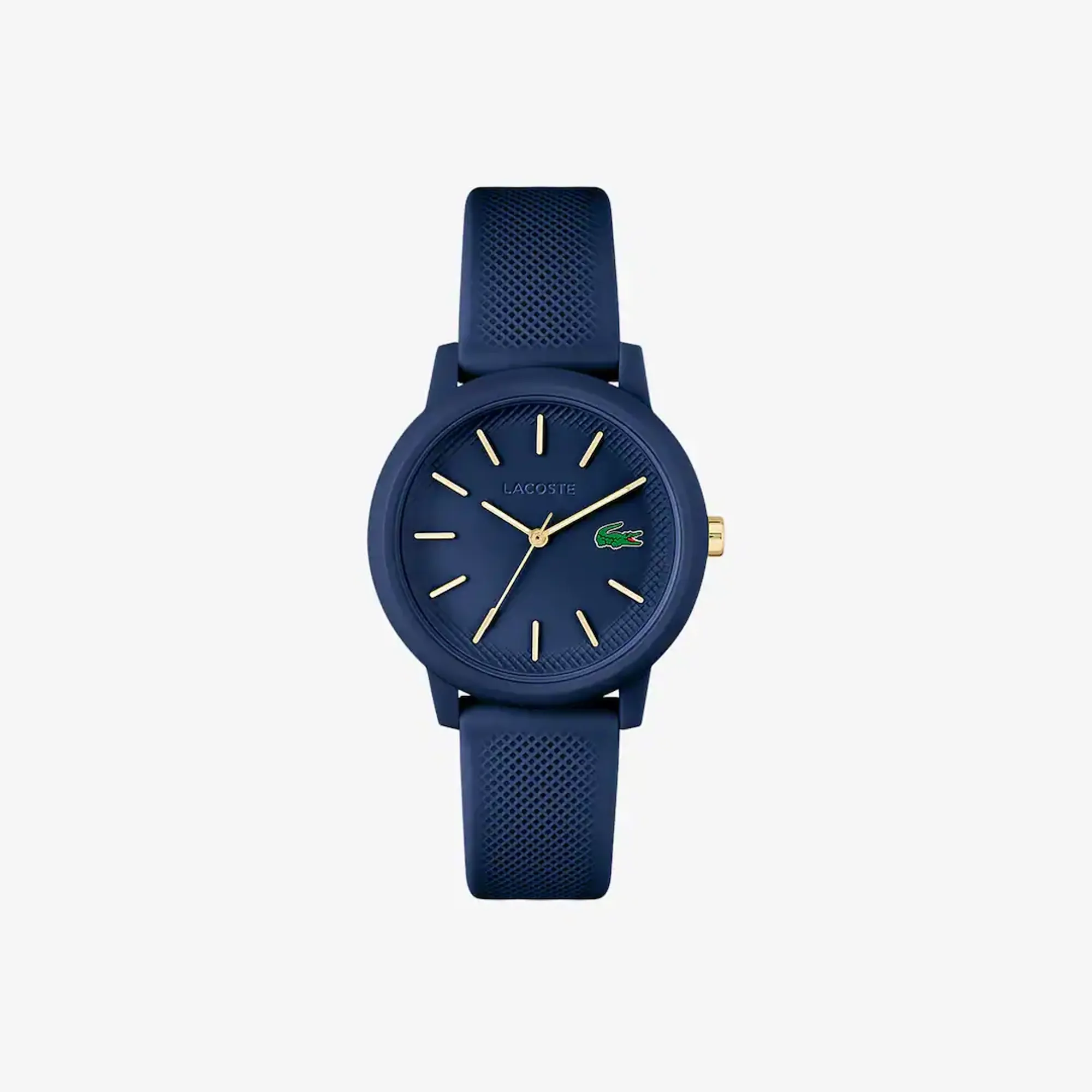 Women's Lacoste.12.12 Blue Silicone Strap Watch - Colour