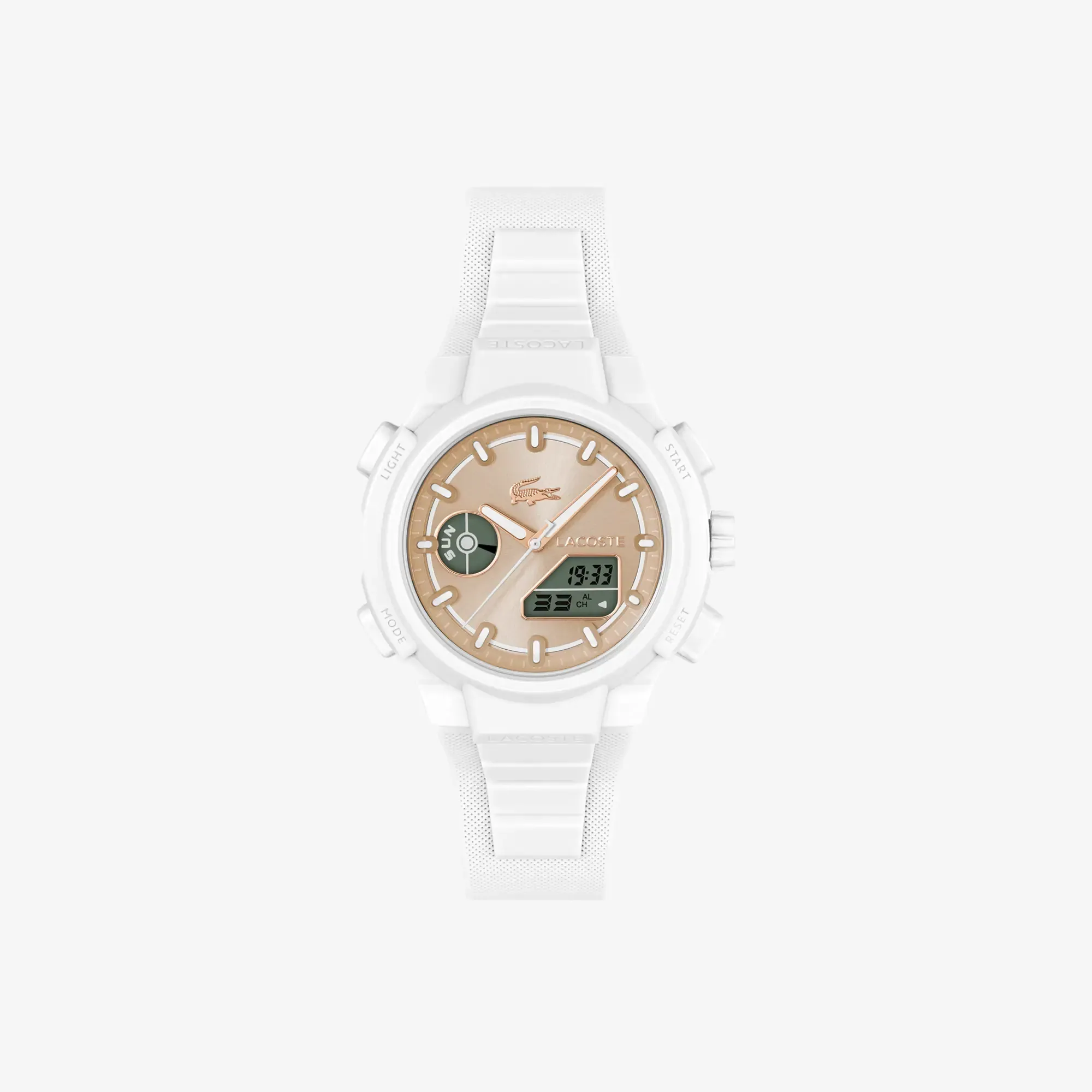 Lacoste LC33 Analog and Digital Silicone Watch - Colour