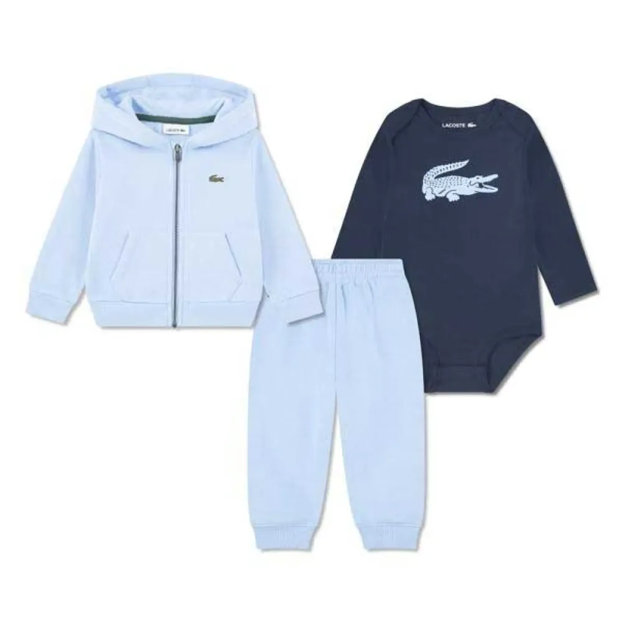Lacoste Infants’ Fleece Set - Pale Blue
