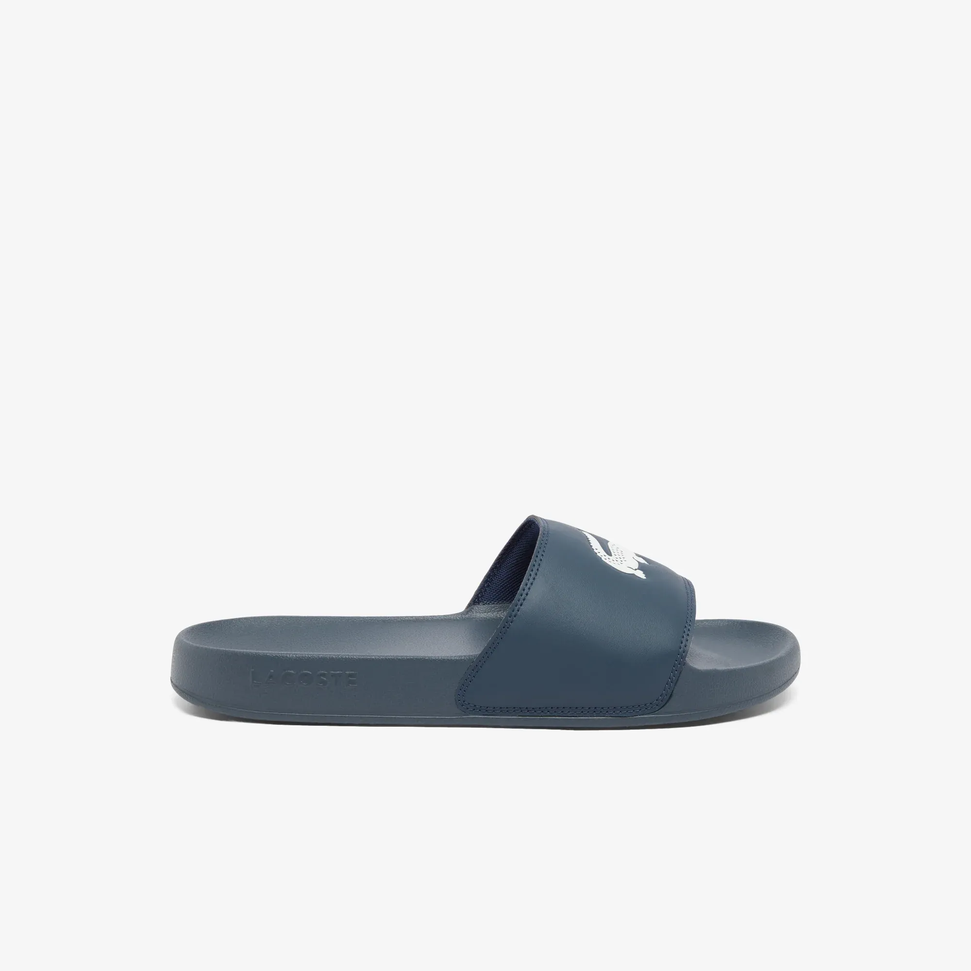 Lacoste Men's Serve Slide 0.0 - Navy & White