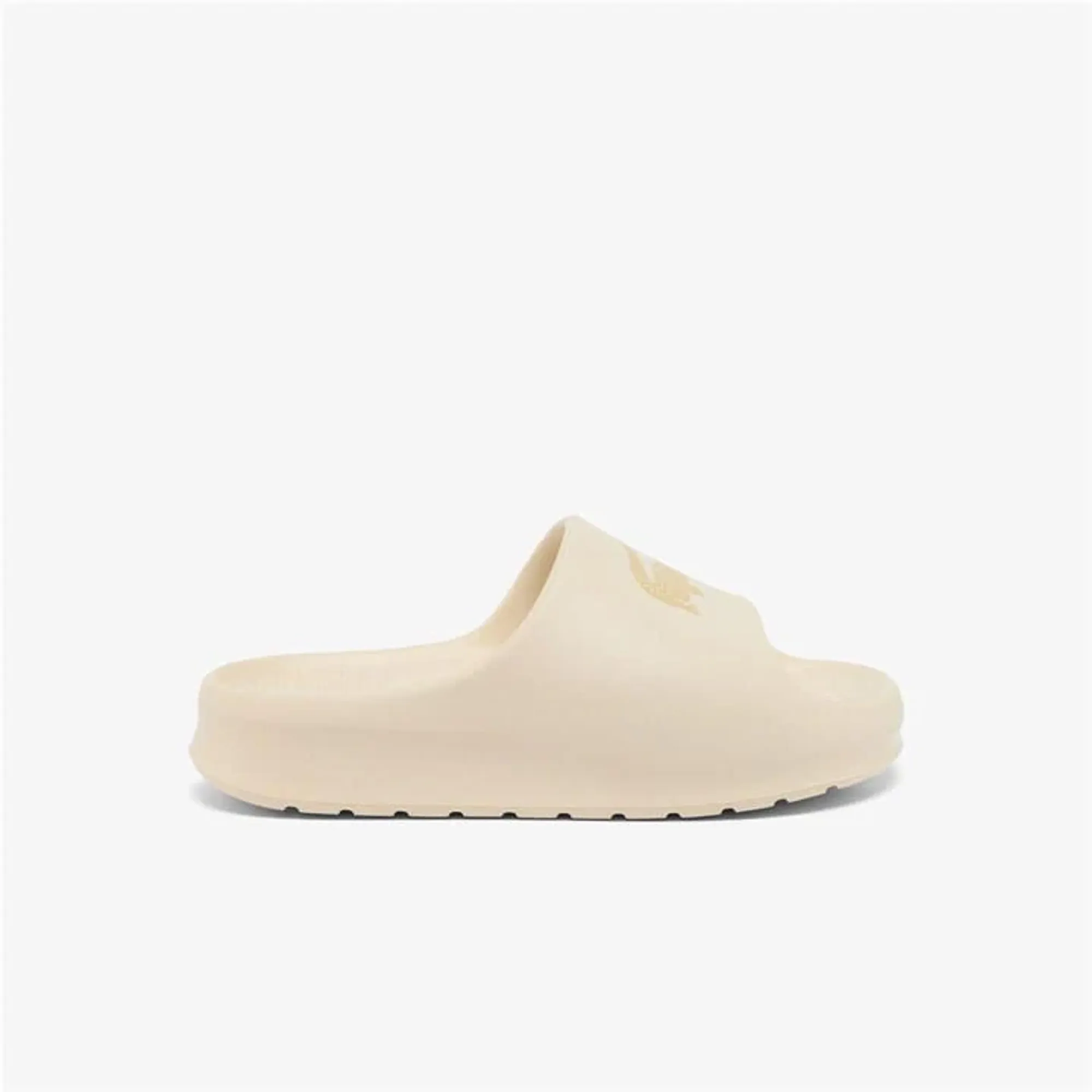 Lacoste Women's Serve Slide 2.0 - White / Natural