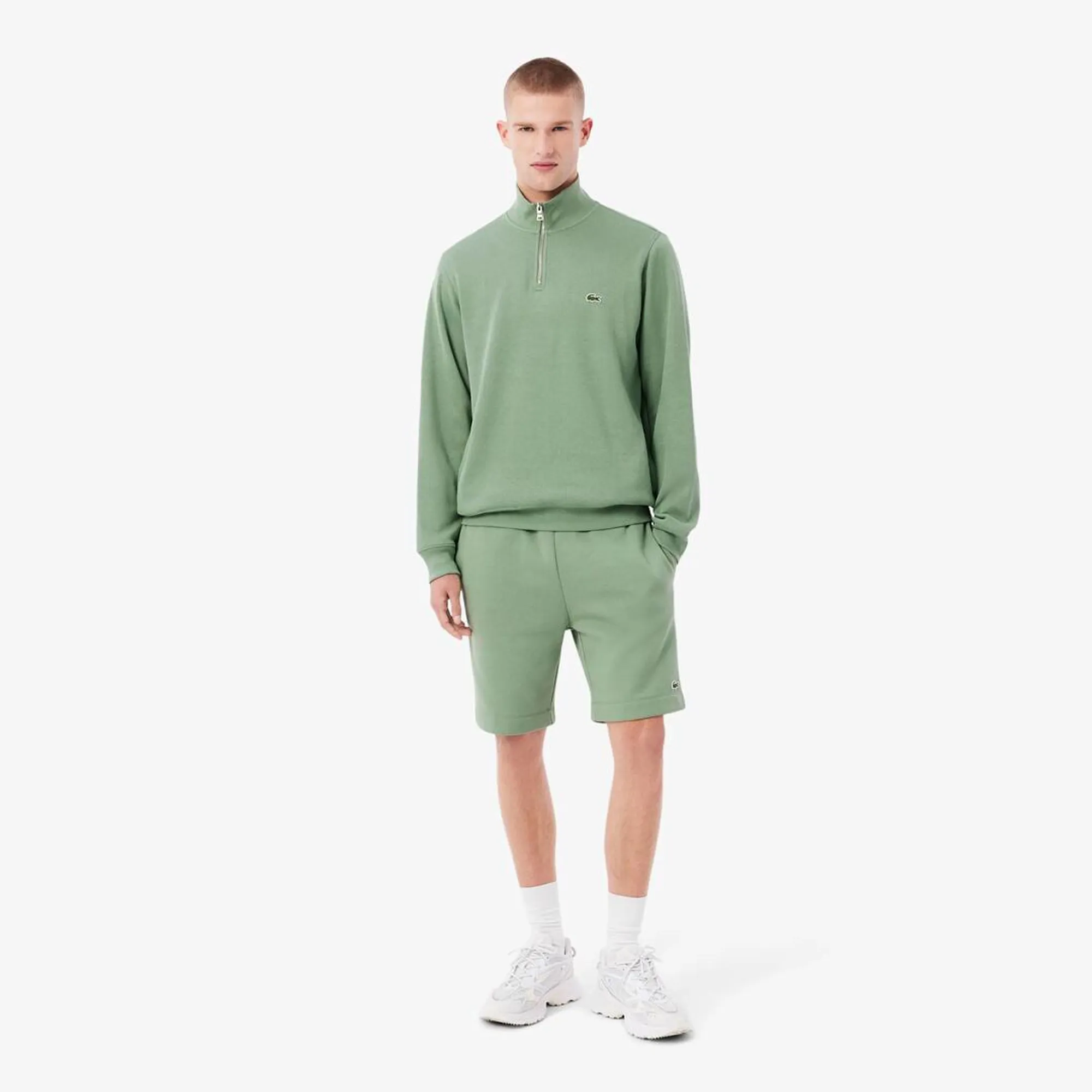 Lacoste Regular Fit Fleece Shorts - Green