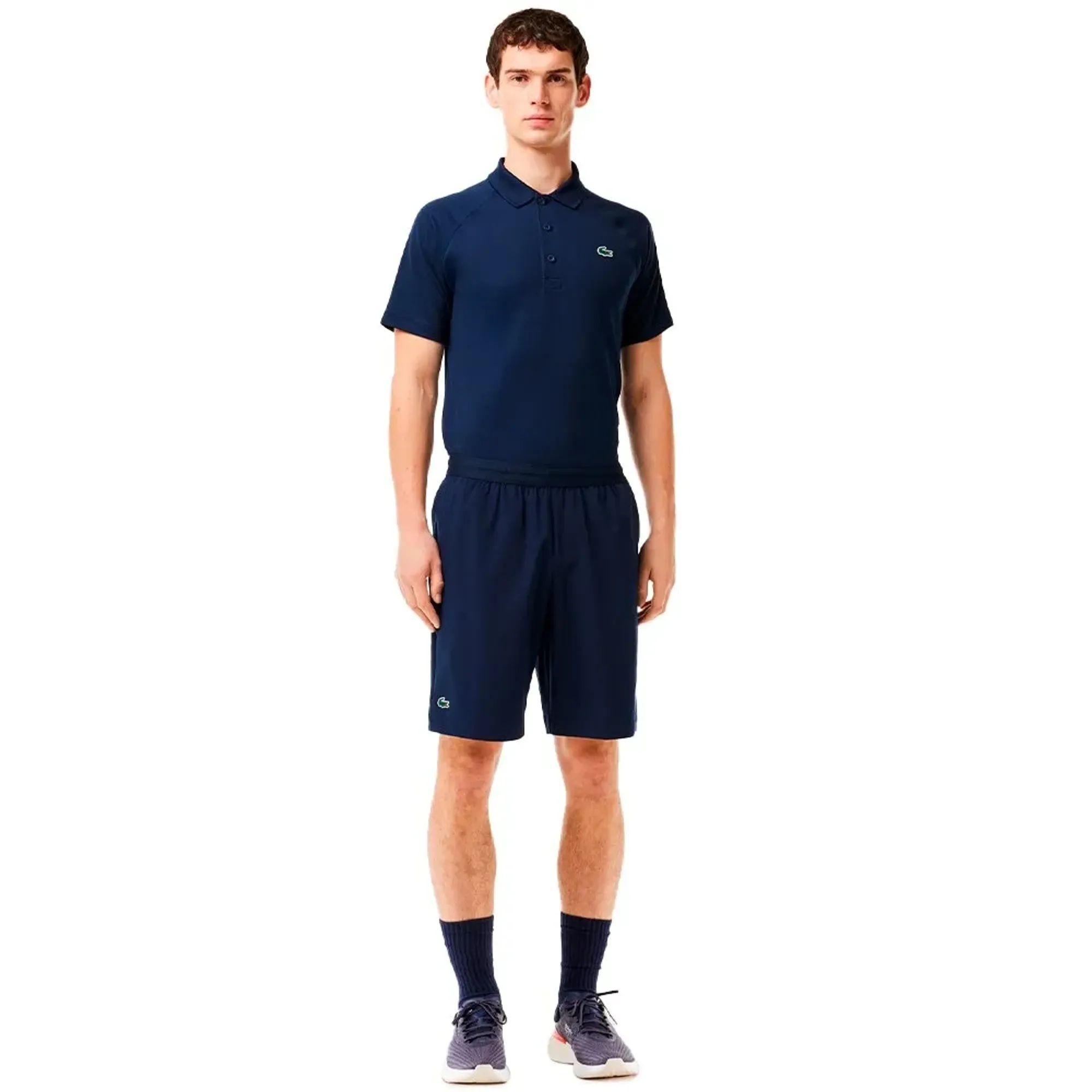 Lacoste Regular Fit Ultra Dry Sport Shorts - Midnight Blue
