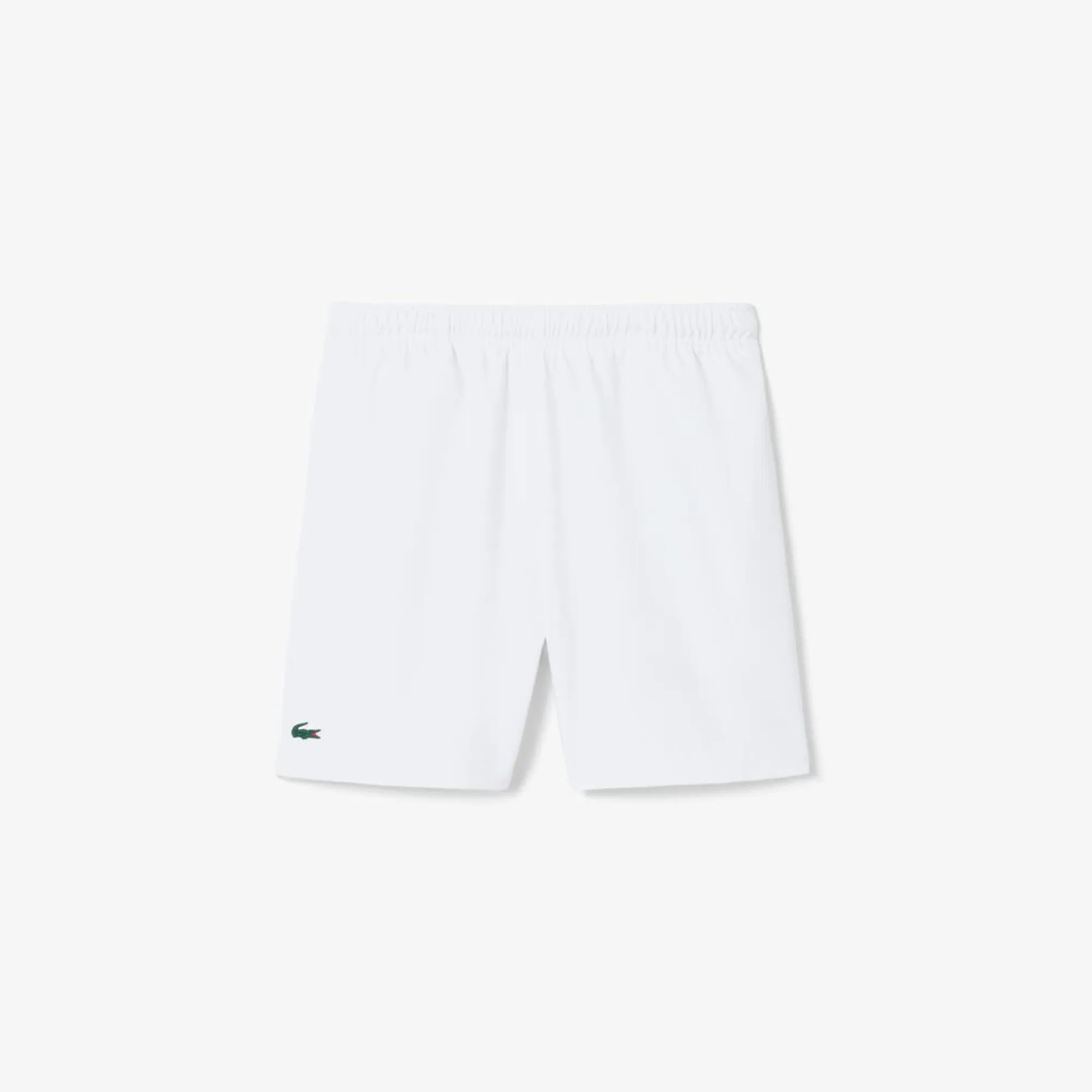 Lacoste Diamond Taffeta Sport Shorts - White