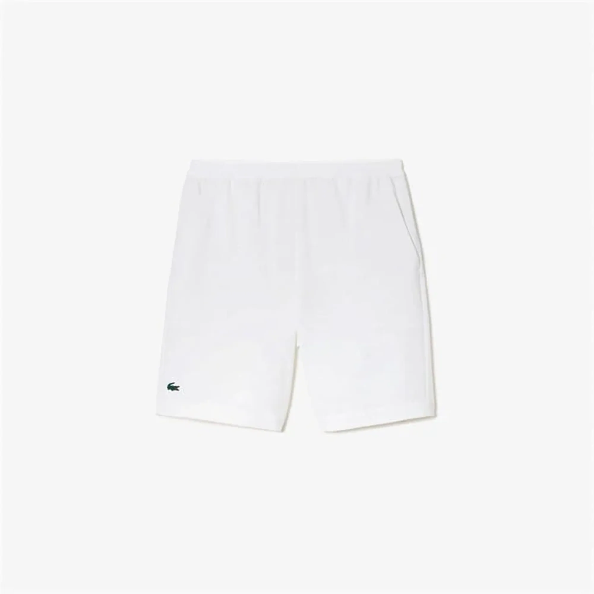 Lacoste Regular Fit Ultra Dry Sport Shorts - White