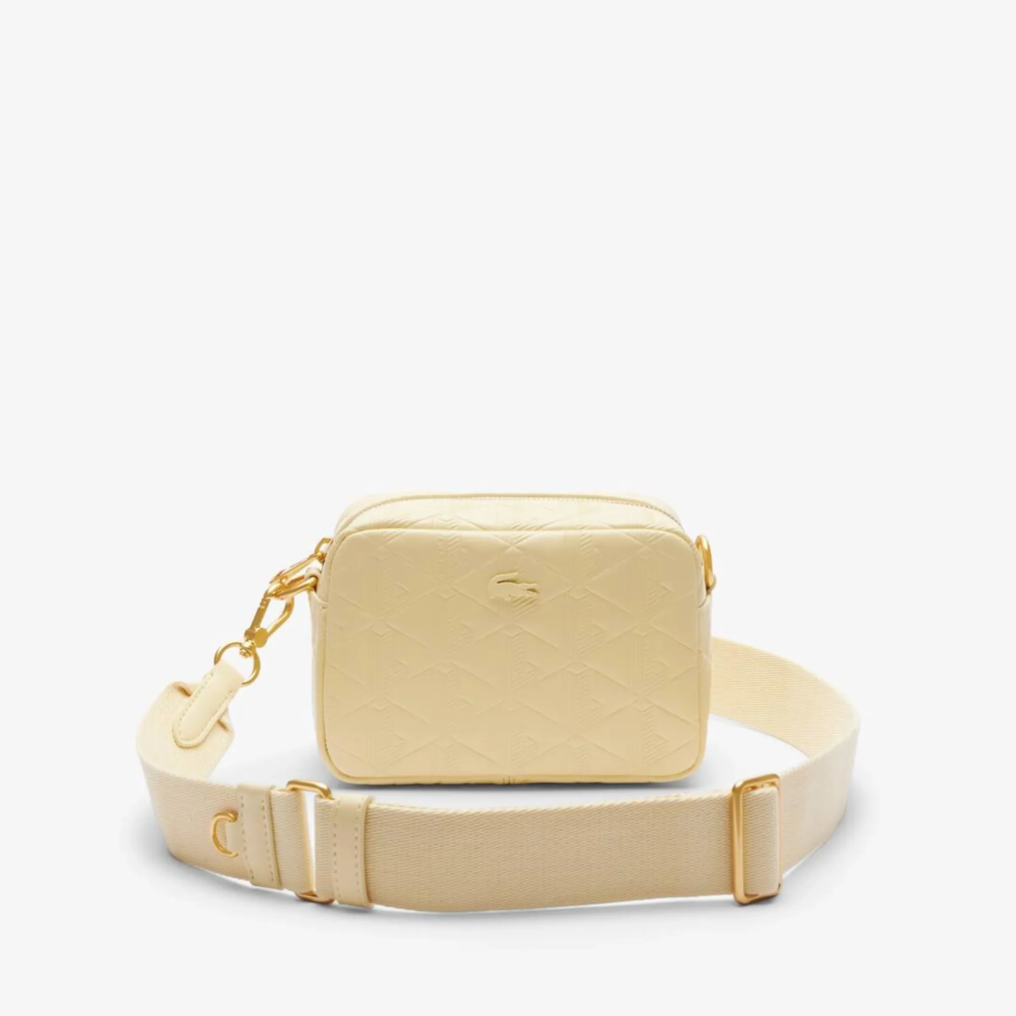 Lacoste Small Maheki Shoulder Bag - Flan