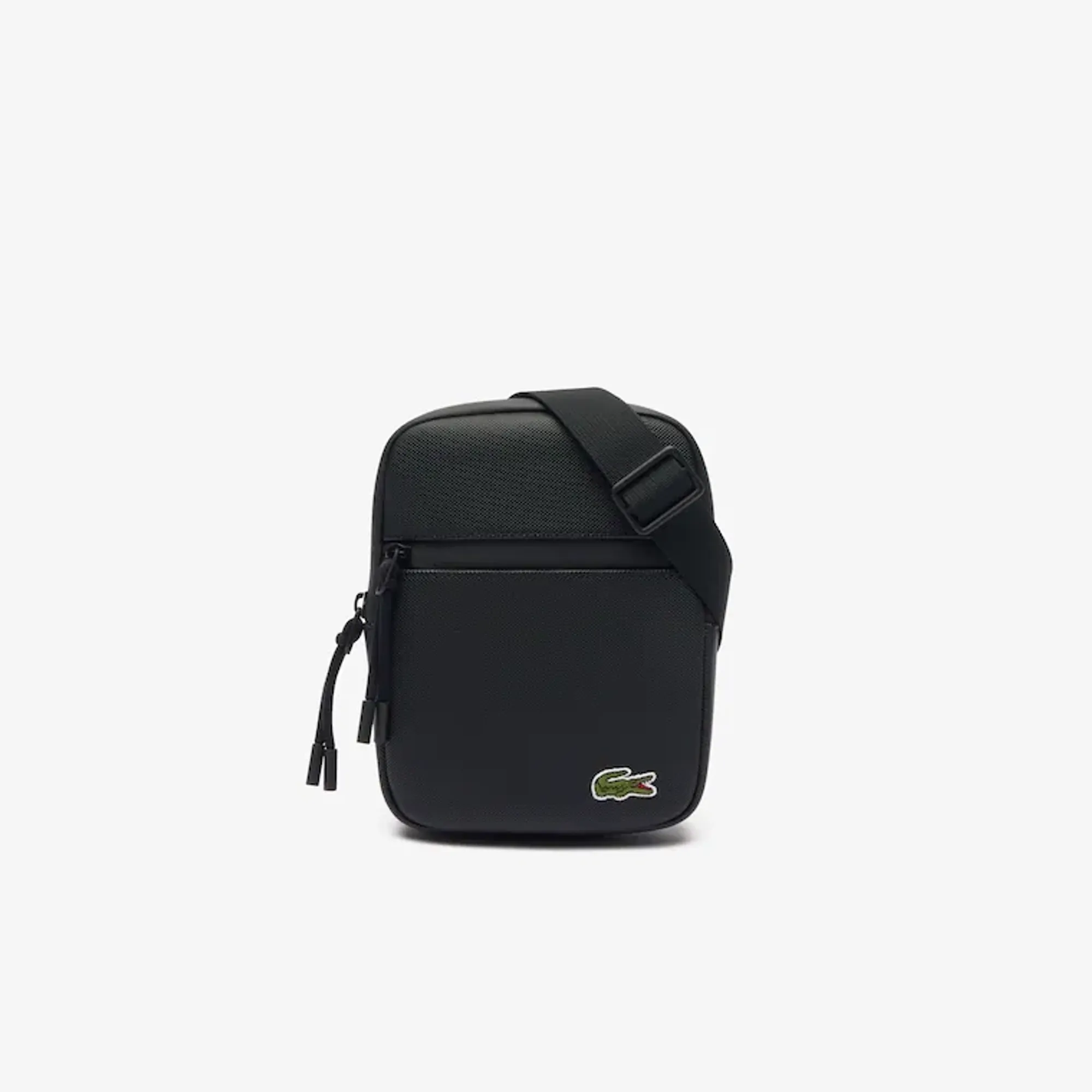 Lacoste Small LCST Slimline Satchel - Black