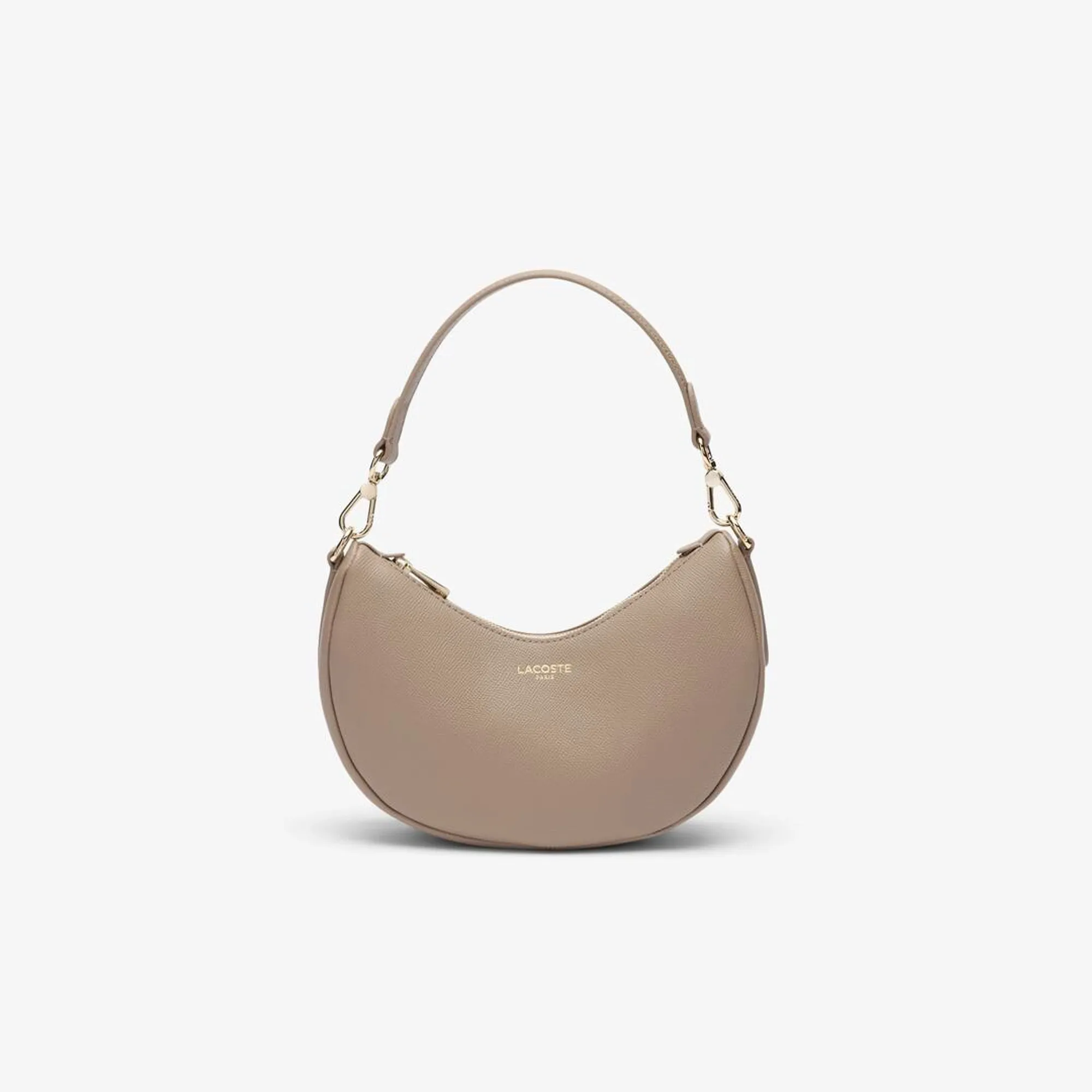 Lacoste Small Champs-Élysées Half-Moon Purse - Taupe