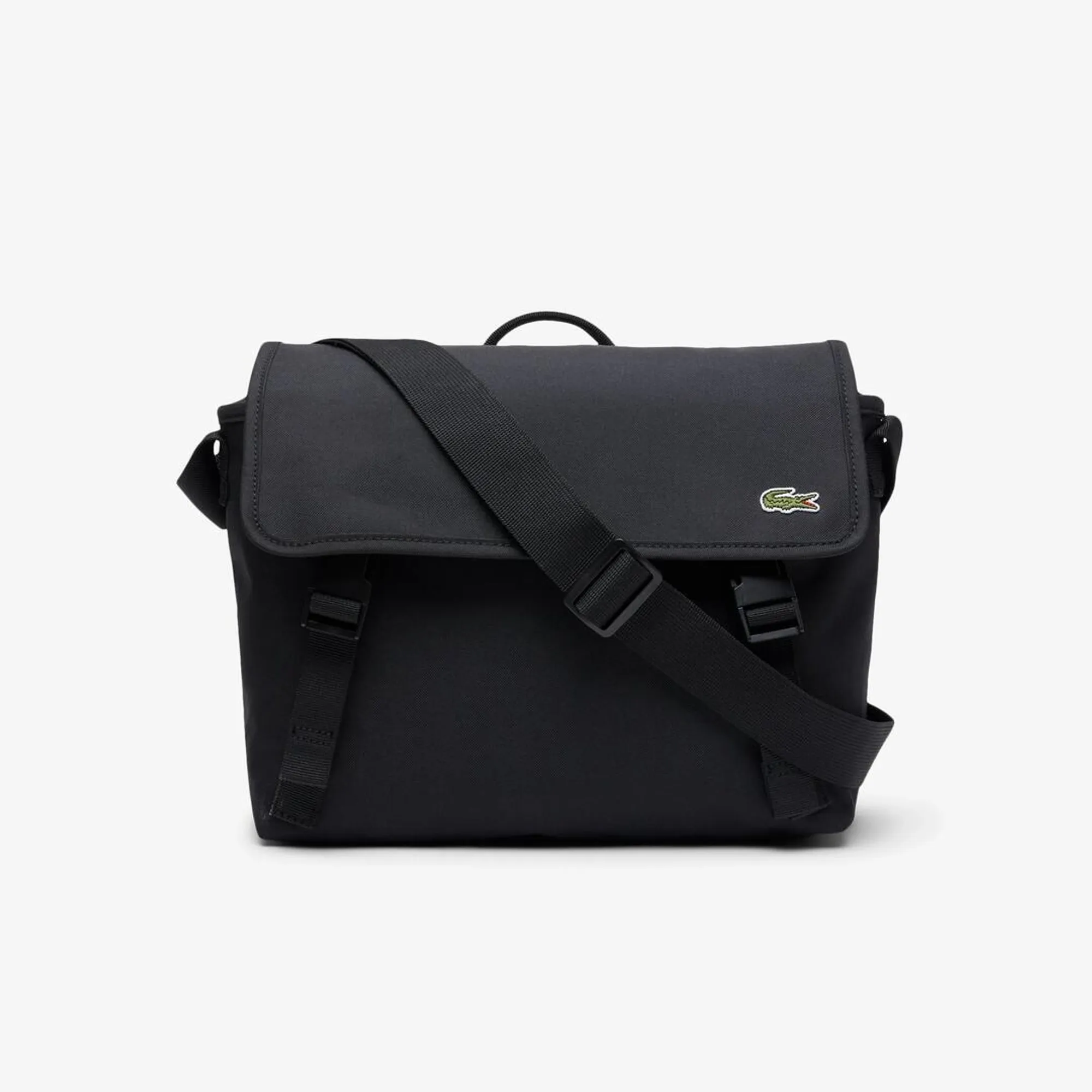 Lacoste Neocroc Messenger Bag - Black