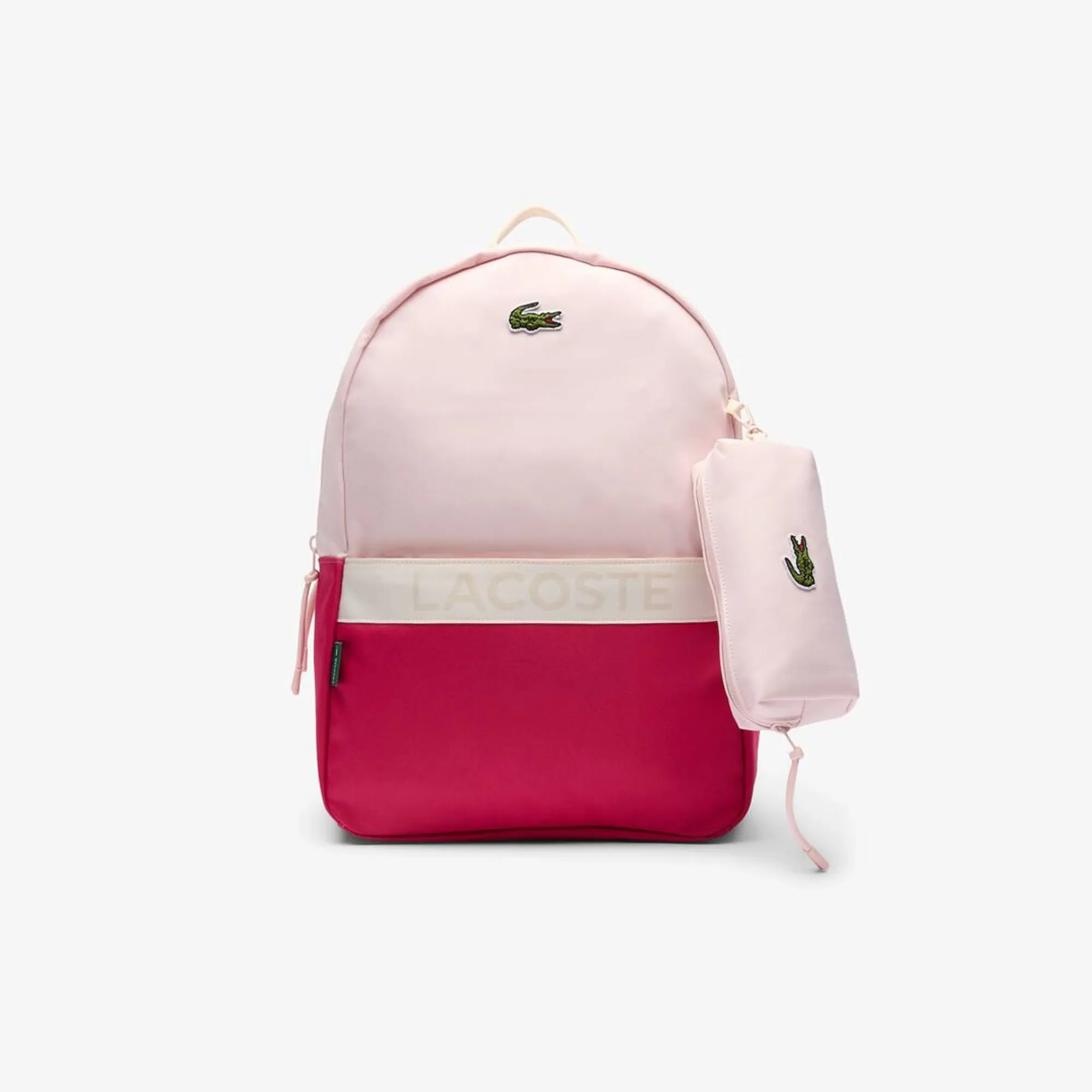 Lacoste Unisex 3-Pocket Backpack with Pencil Case - Nidus