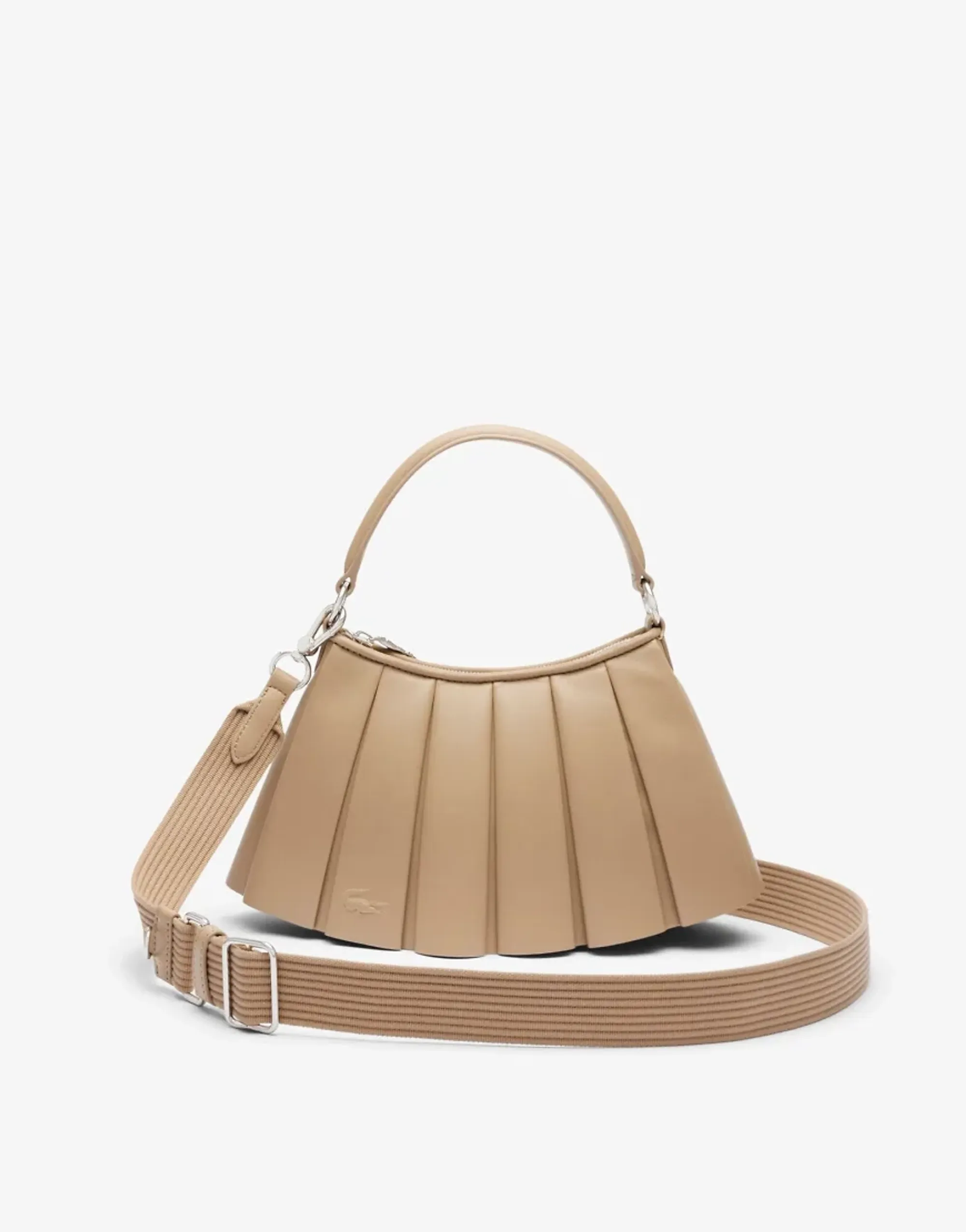 Lacoste Small Lenglen Leather Bag - Viennois