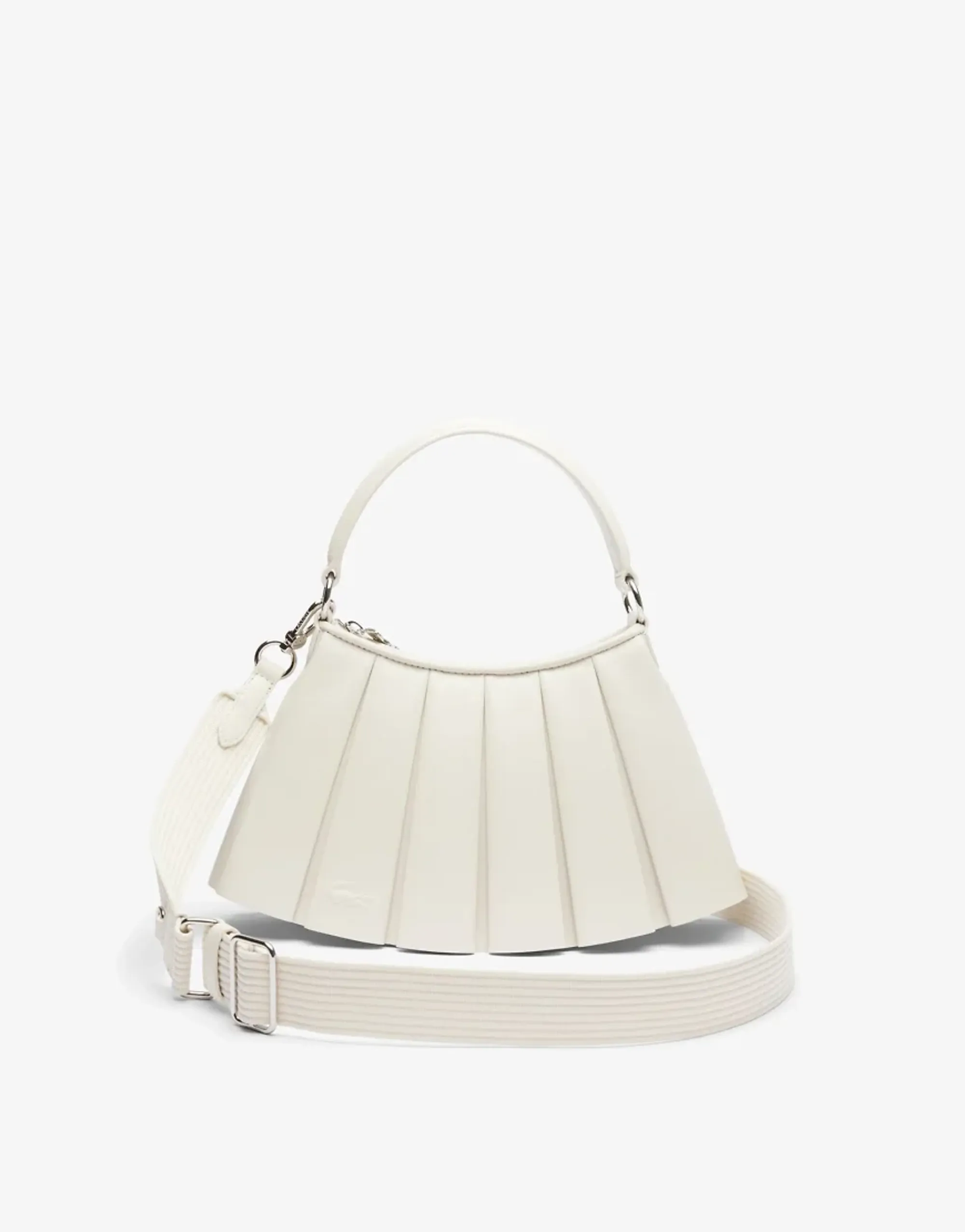 Lacoste Small Lenglen Leather Bag - Cristalline