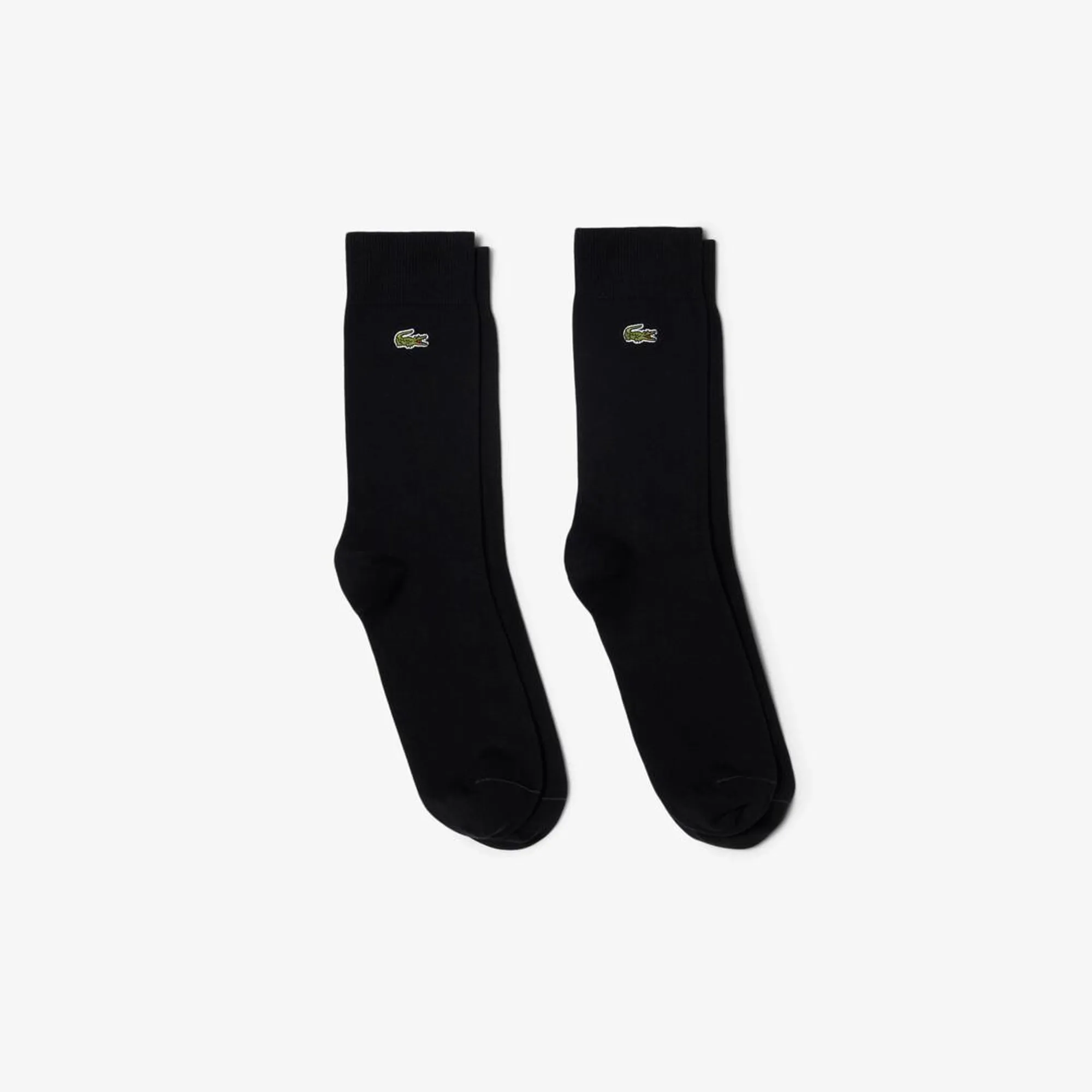 Lacoste 2-Pack Long Socks - Noir