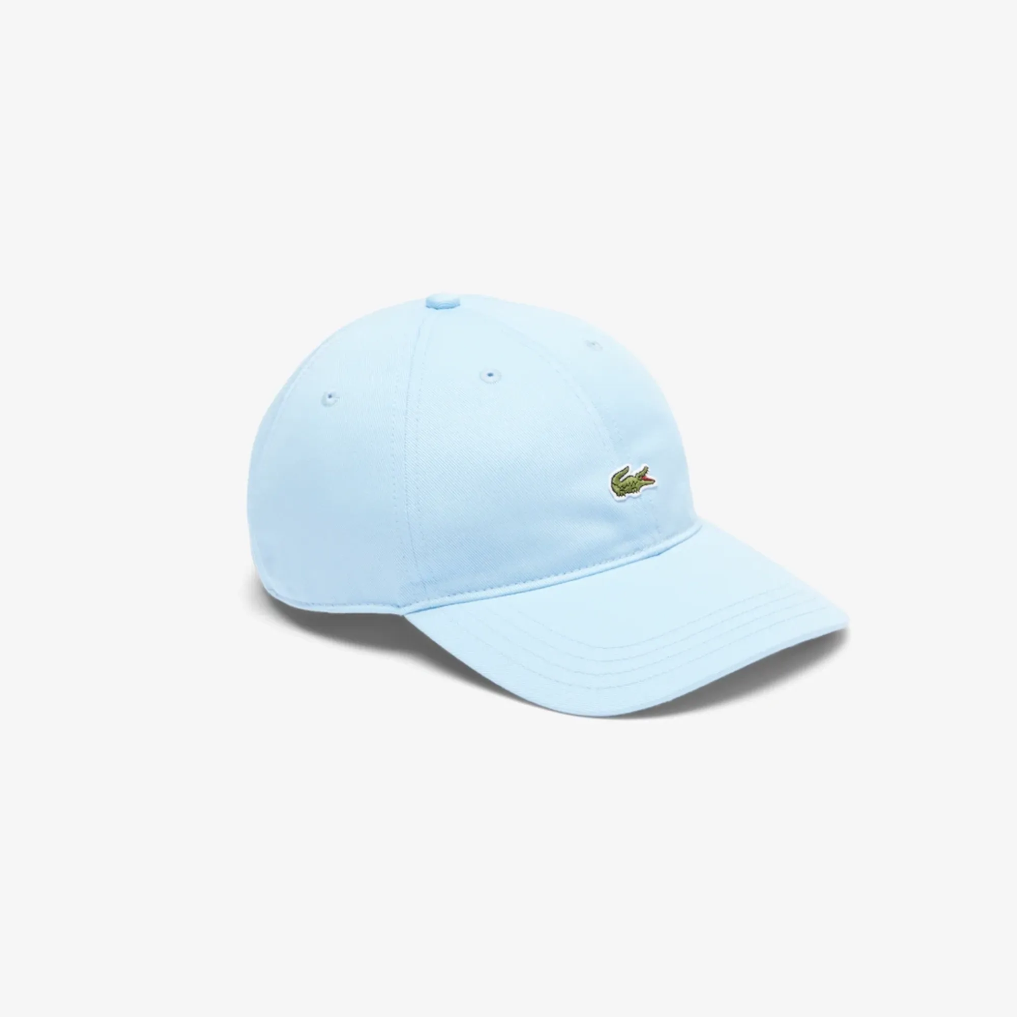 Lacoste Cotton Twill Cap - Pale Blue