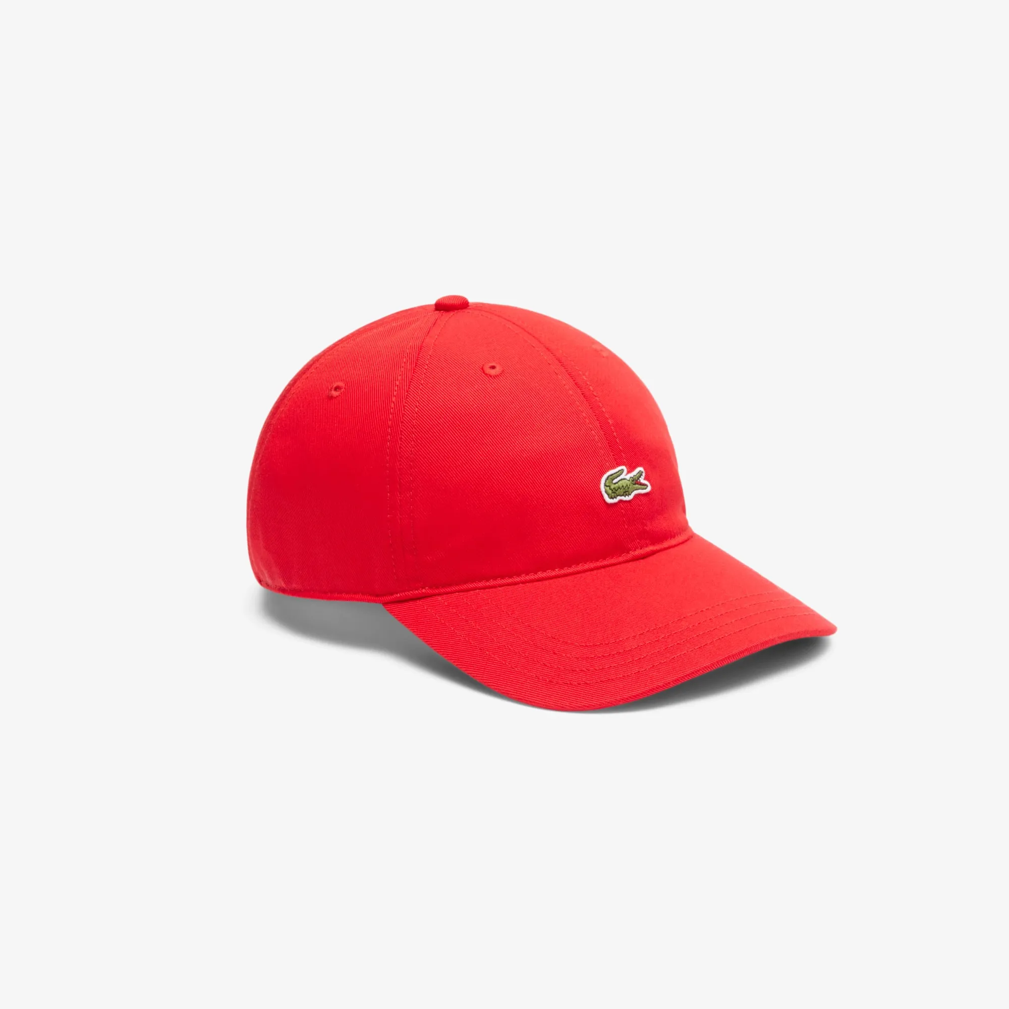Lacoste Cotton Twill Cap - Rouge