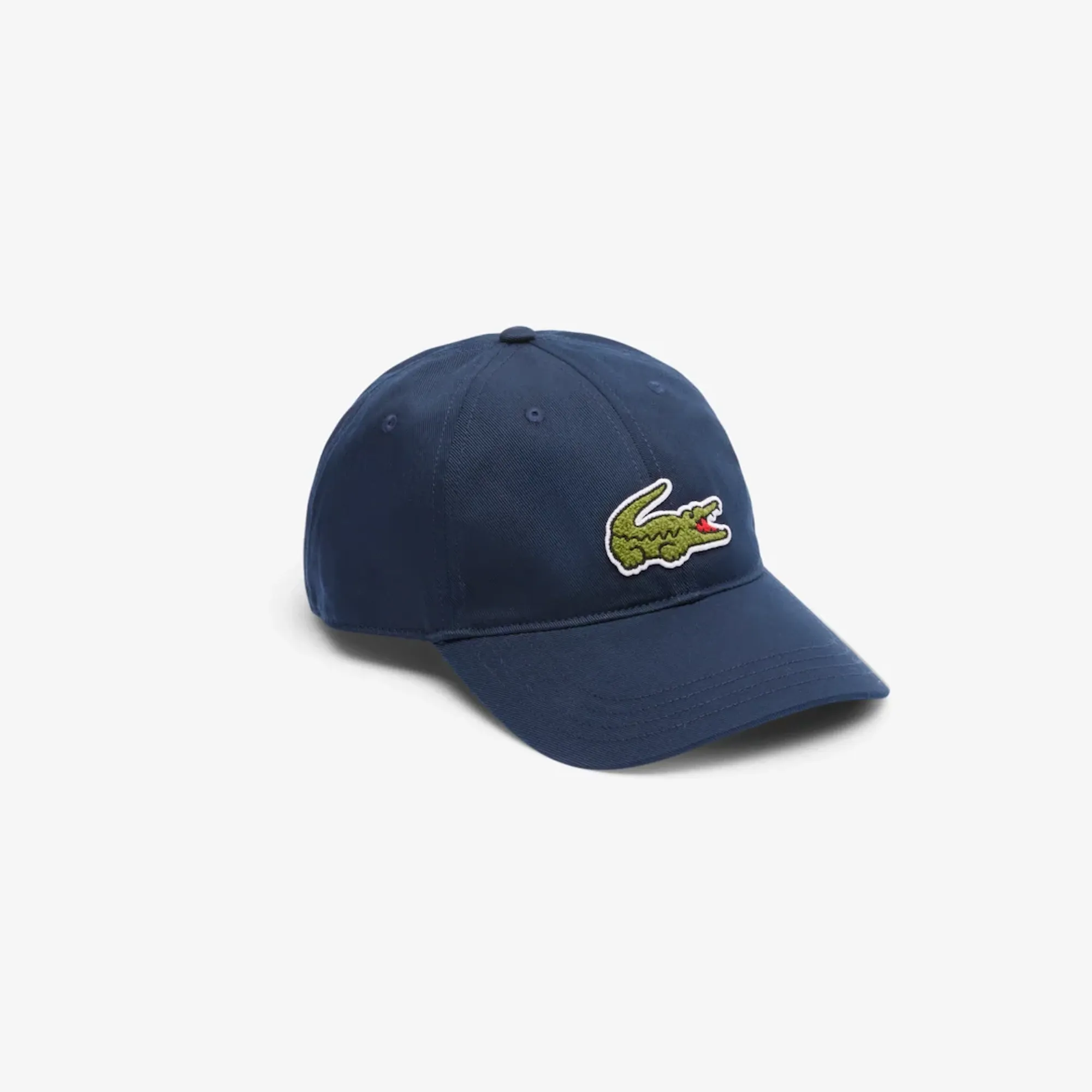 Lacoste Crocodile Badge Cotton Twill Cap - Midnight Blue
