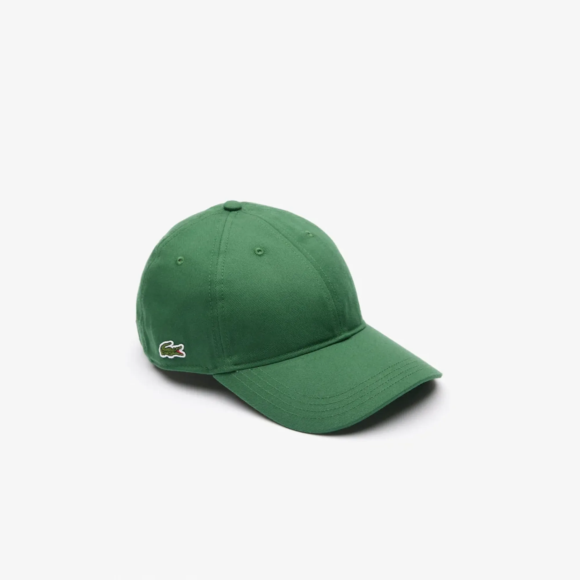 Lacoste Cotton Twill Cap - Pine Green