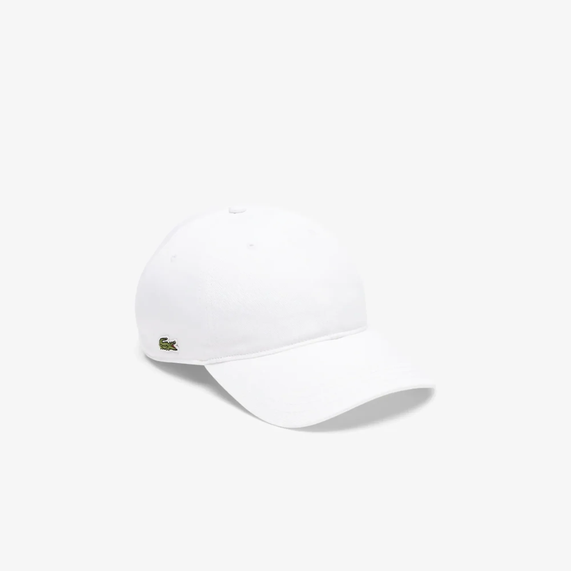 Lacoste Cotton Twill Cap - White
