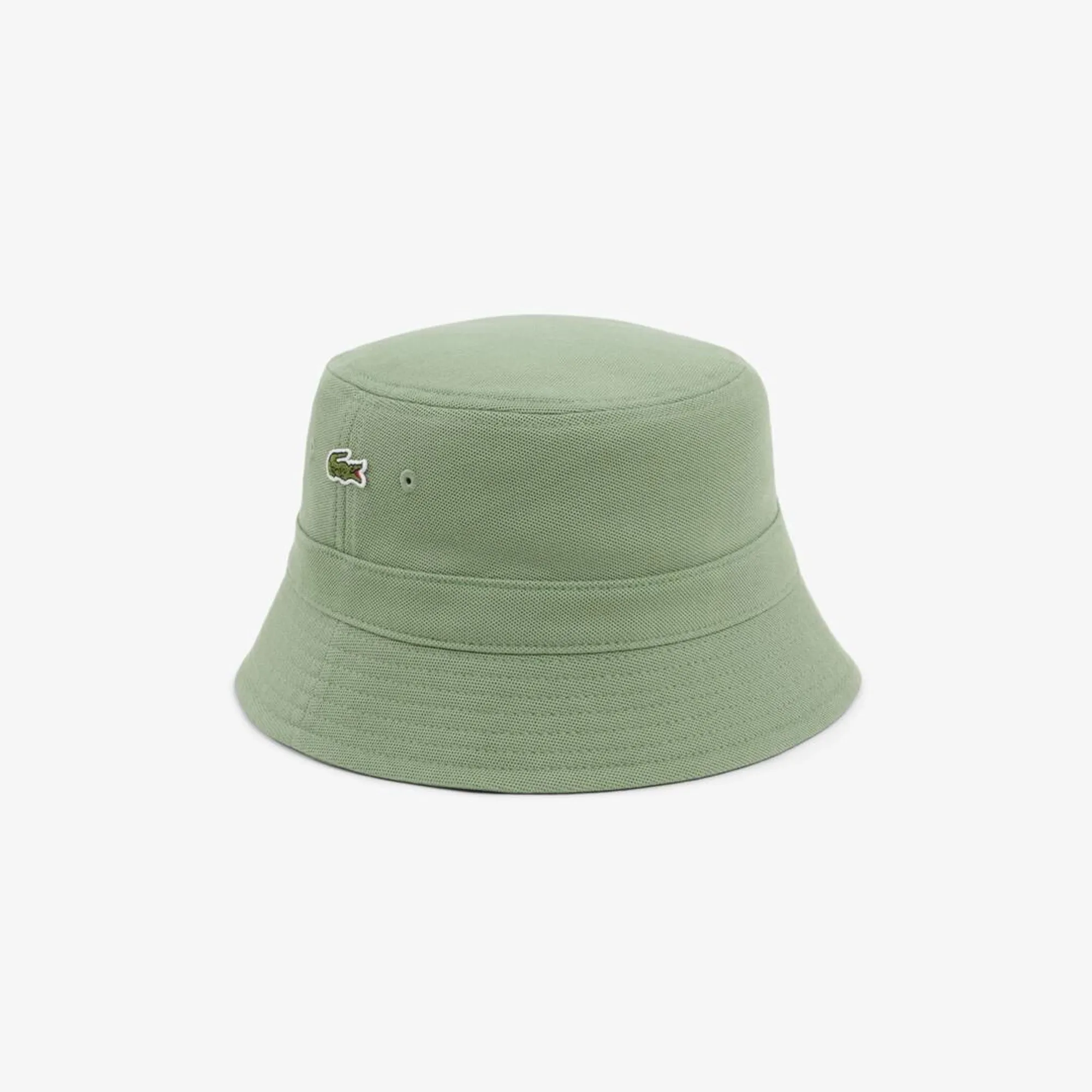 Lacoste Piqué Bucket Hat - Green