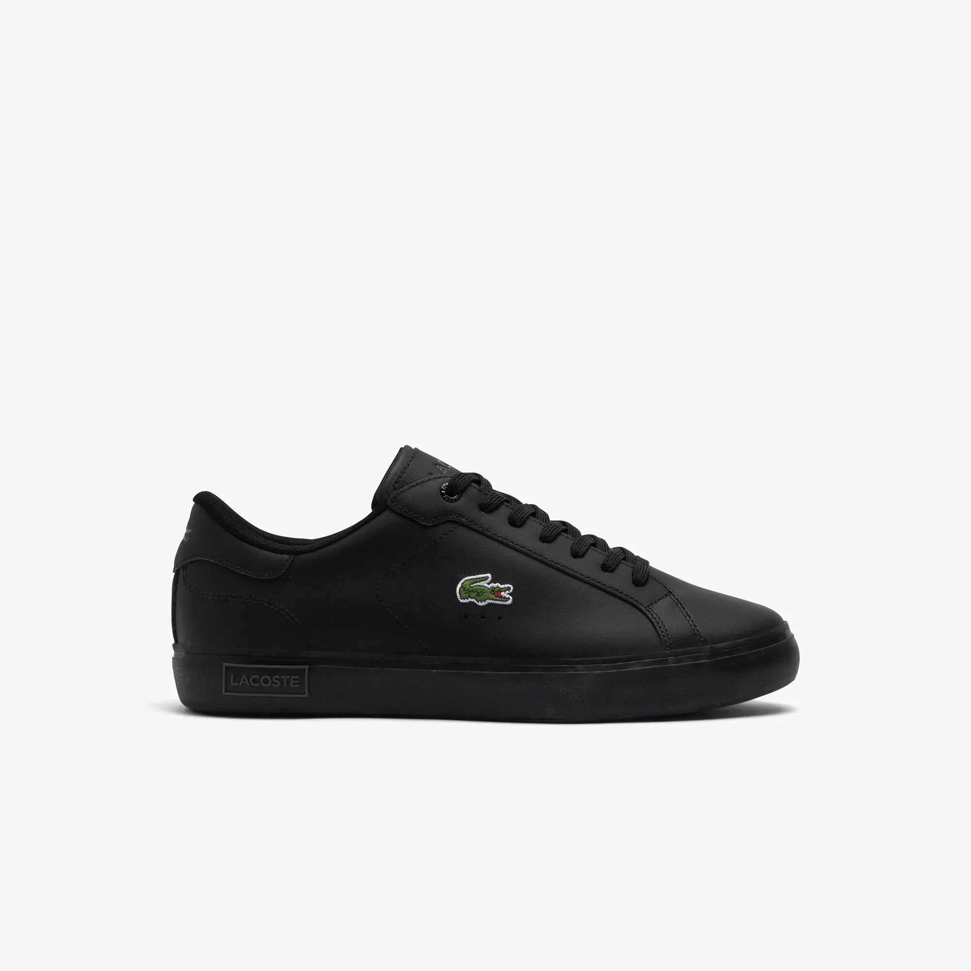 Lacoste Men's Powercourt Leather Sneakers - Black