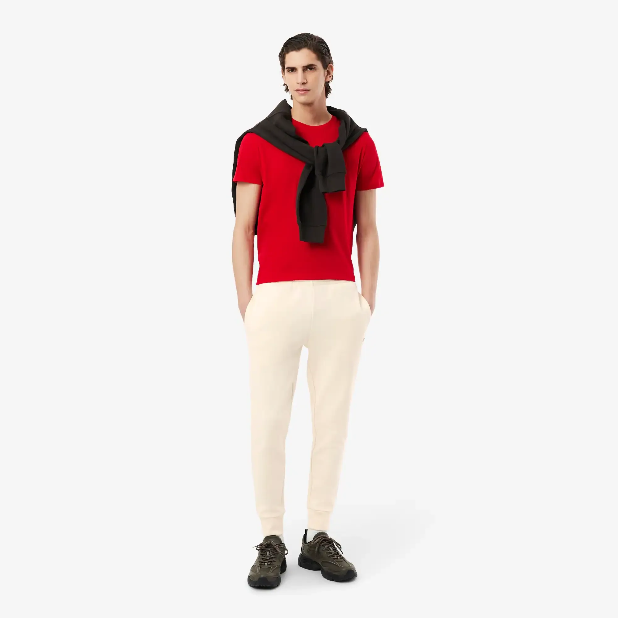 Lacoste Slim Fit Sweatpants - Ecru White