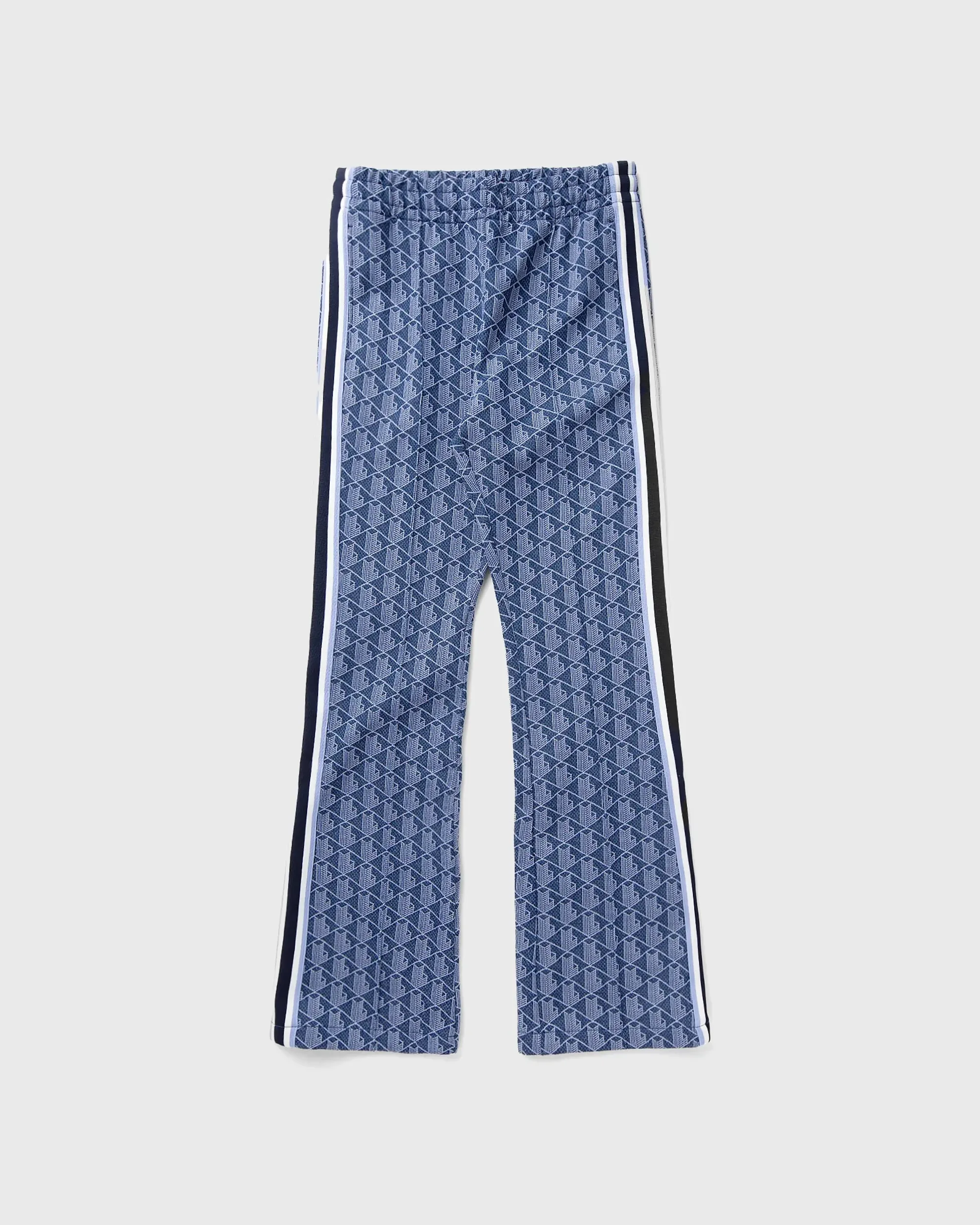 Lacoste Flared Monogram Sweatpants - Navy Blue / Purple
