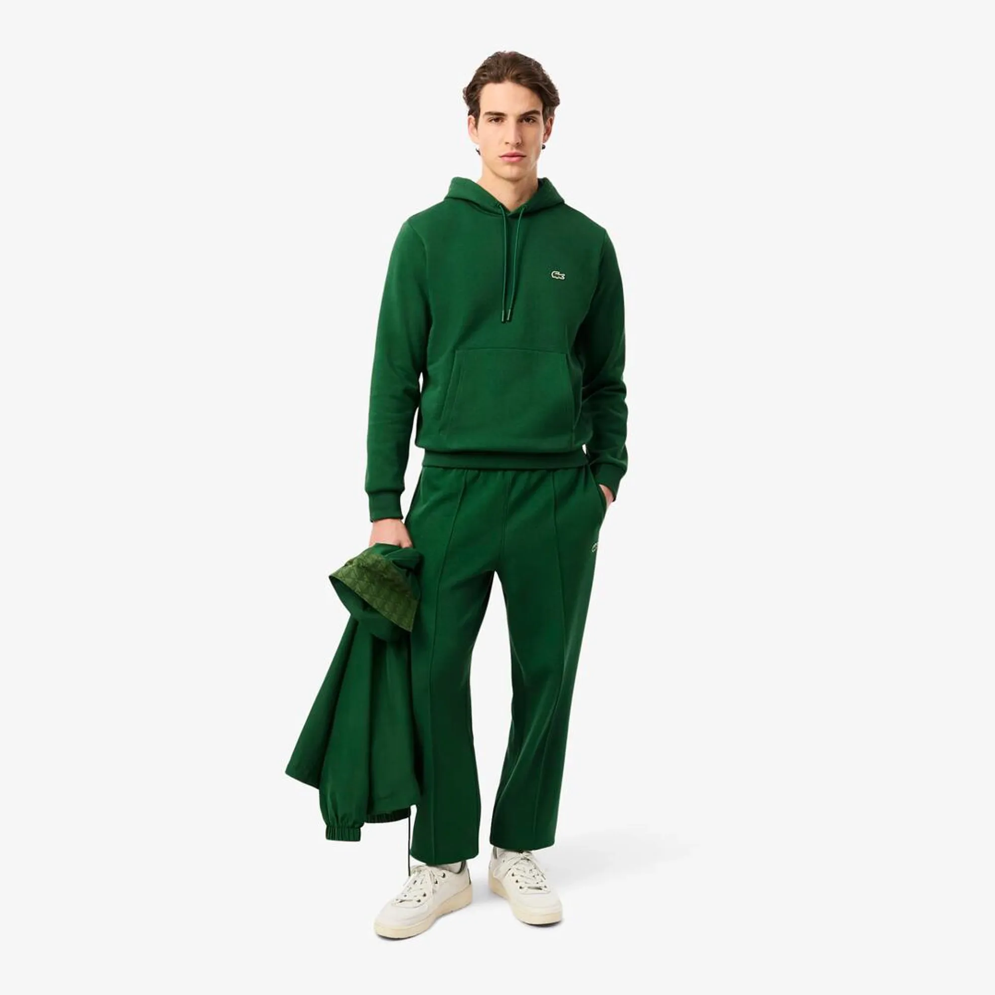 Lacoste Double Face Piqué Sweatpants - Pine Green