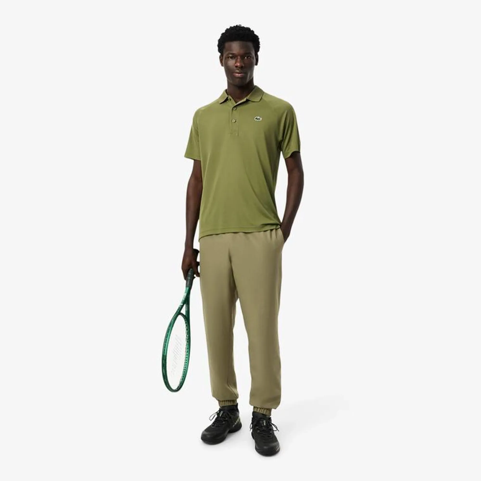 Lacoste Sport Lightweight Sweatpants - Khaki Green