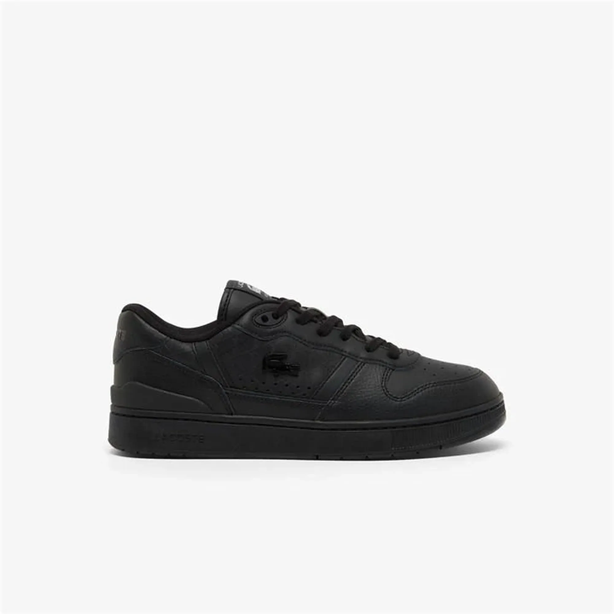 Lacoste Men's T-Clip Set Leather Sneakers - Black
