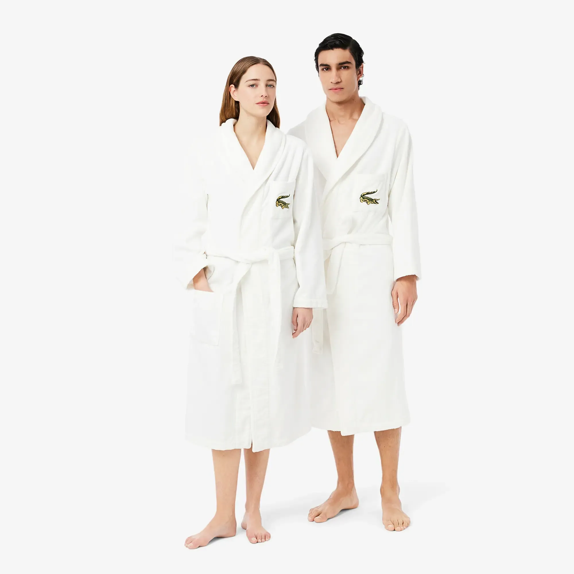 Lacoste L René Bathrobe - White