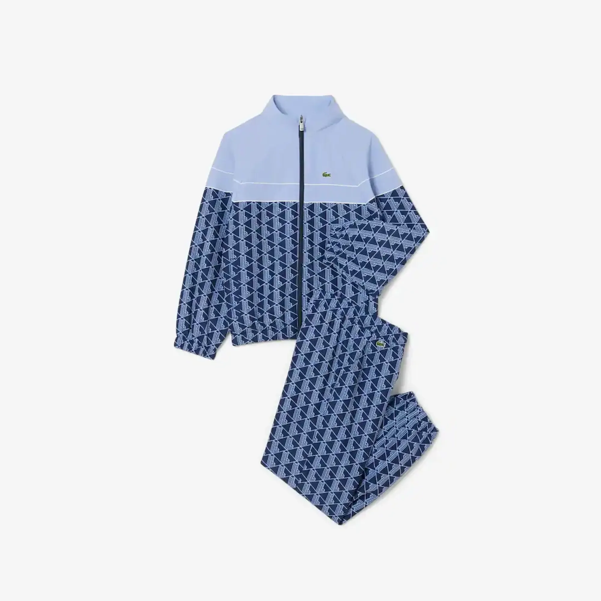 Lacoste Unisex Monogram Print Tracksuit - Midnight Blue