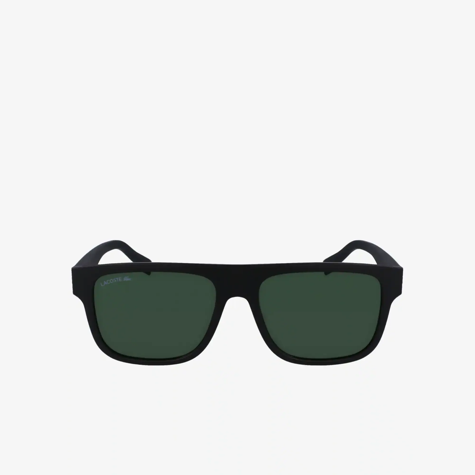 Lacoste L.12.12 Rectangle Glasses - Shiny Black
