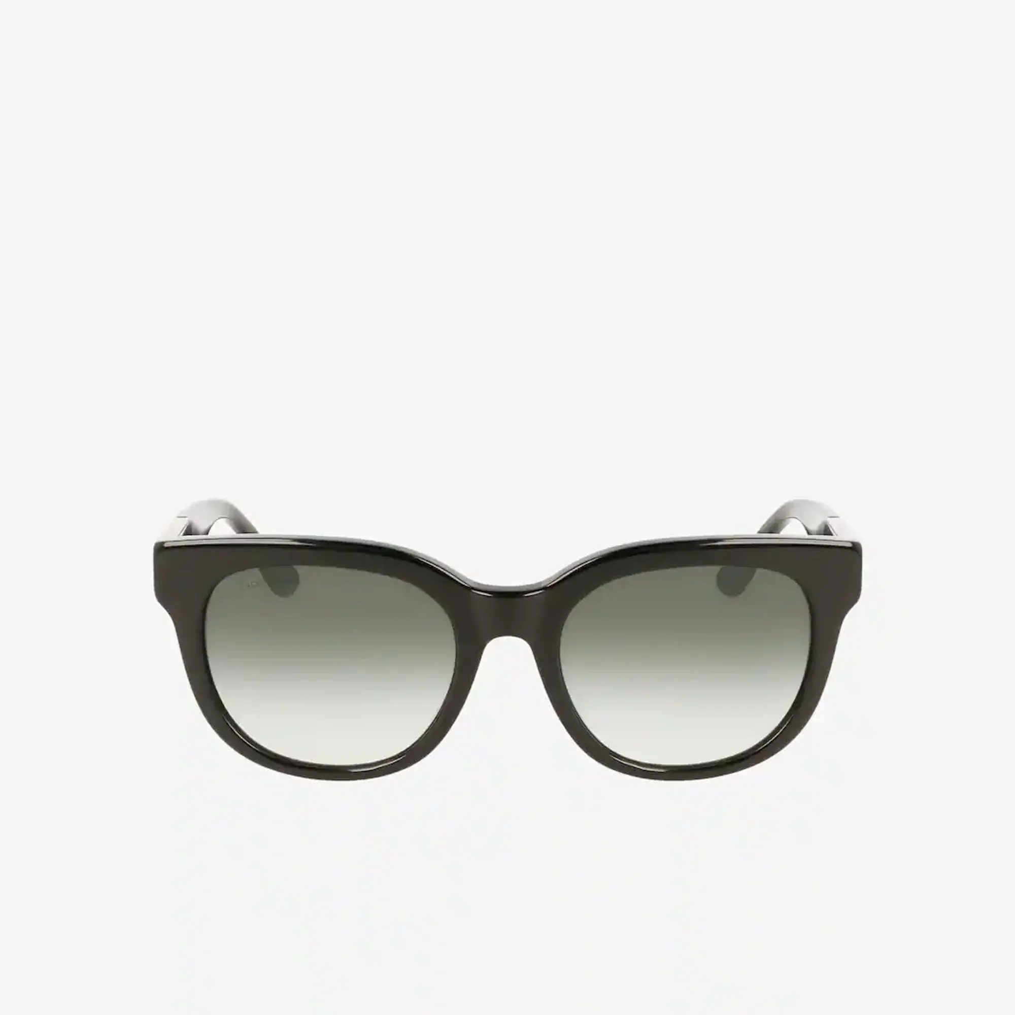 Lacoste Croco Skin Oval Acetate Glasses - Matte Blue