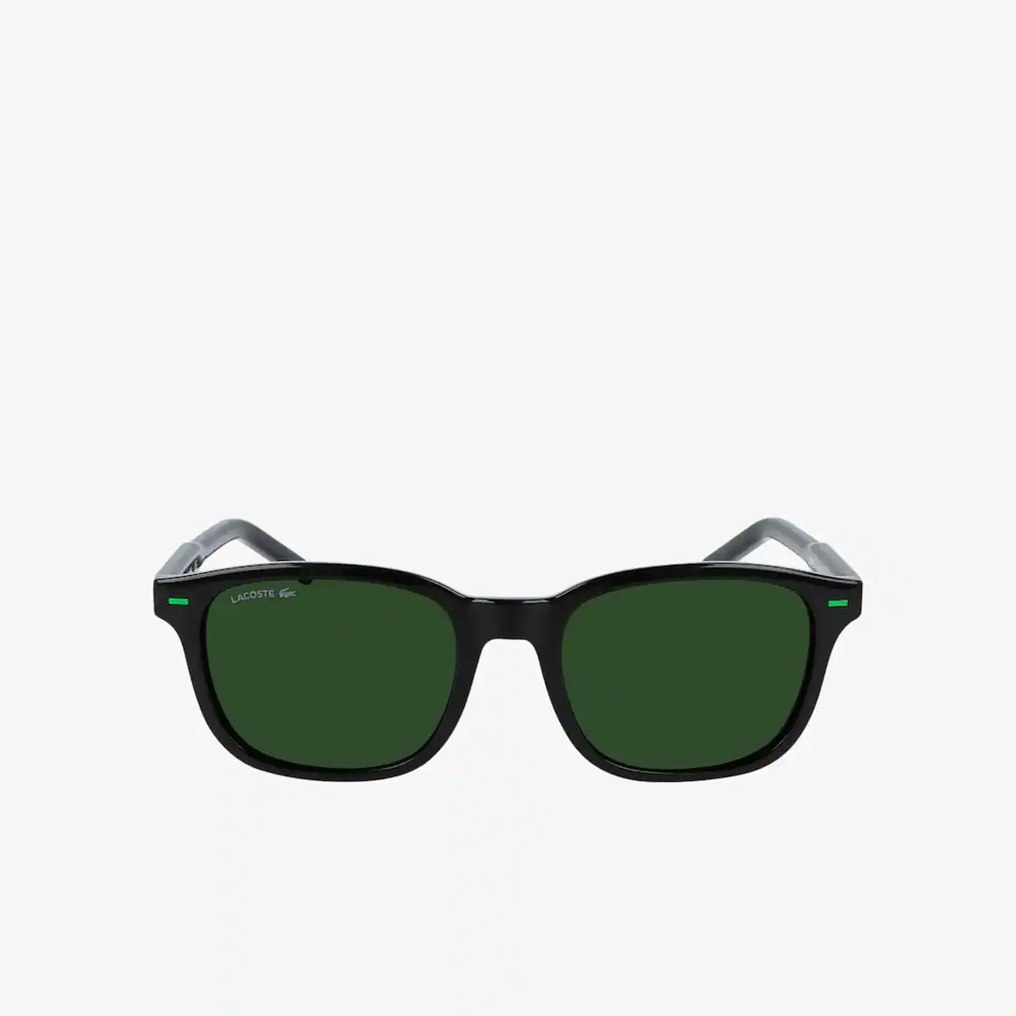 Lacoste Rubber Line Rectangle Glasses - Matte Blue