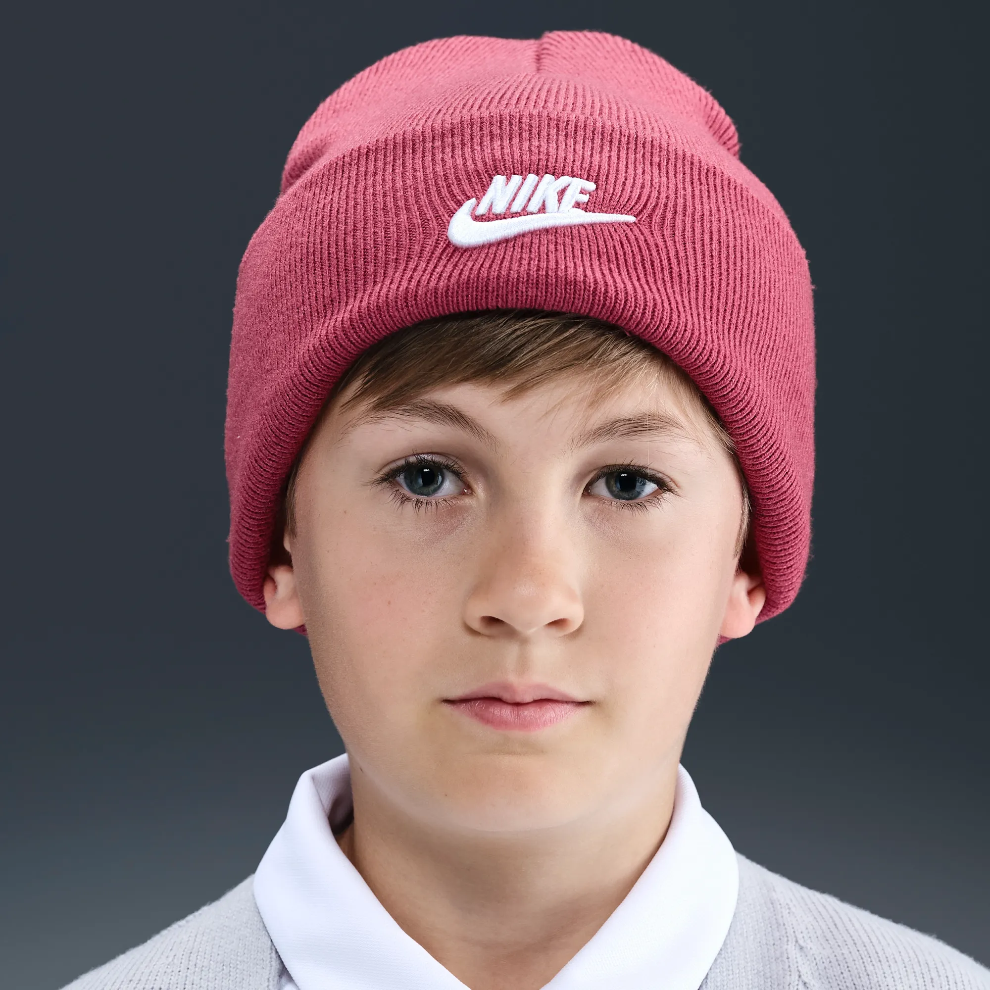Nike Peak Older Kids' Beanie - Purple