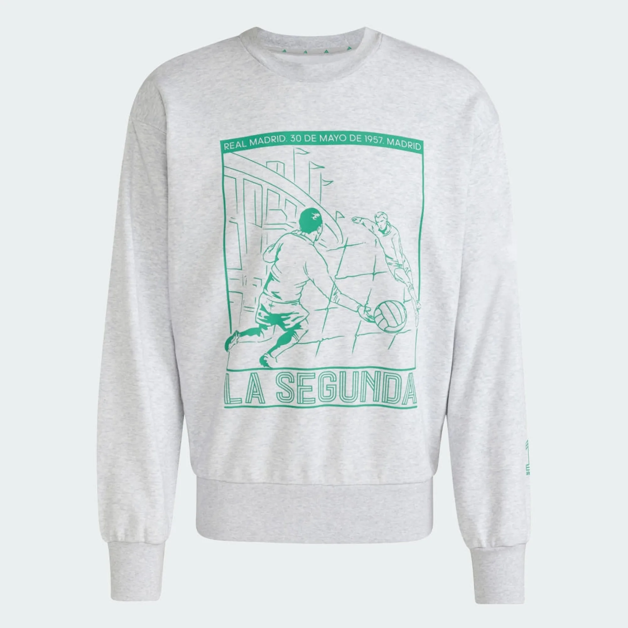 adidas Real Madrid Heritage Crew Sweat