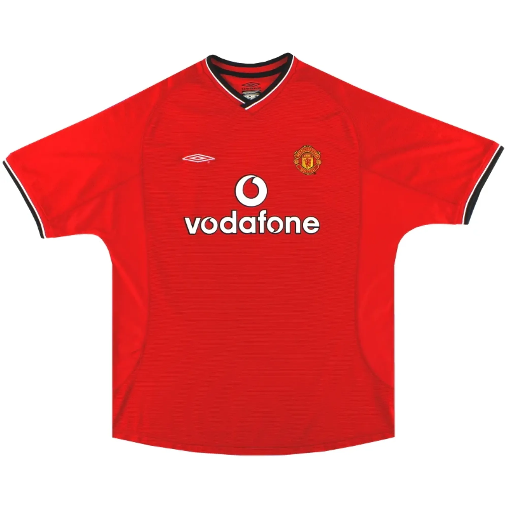 2000-02 Manchester United Umbro Home Shirt L - Manchester United / Excellent 