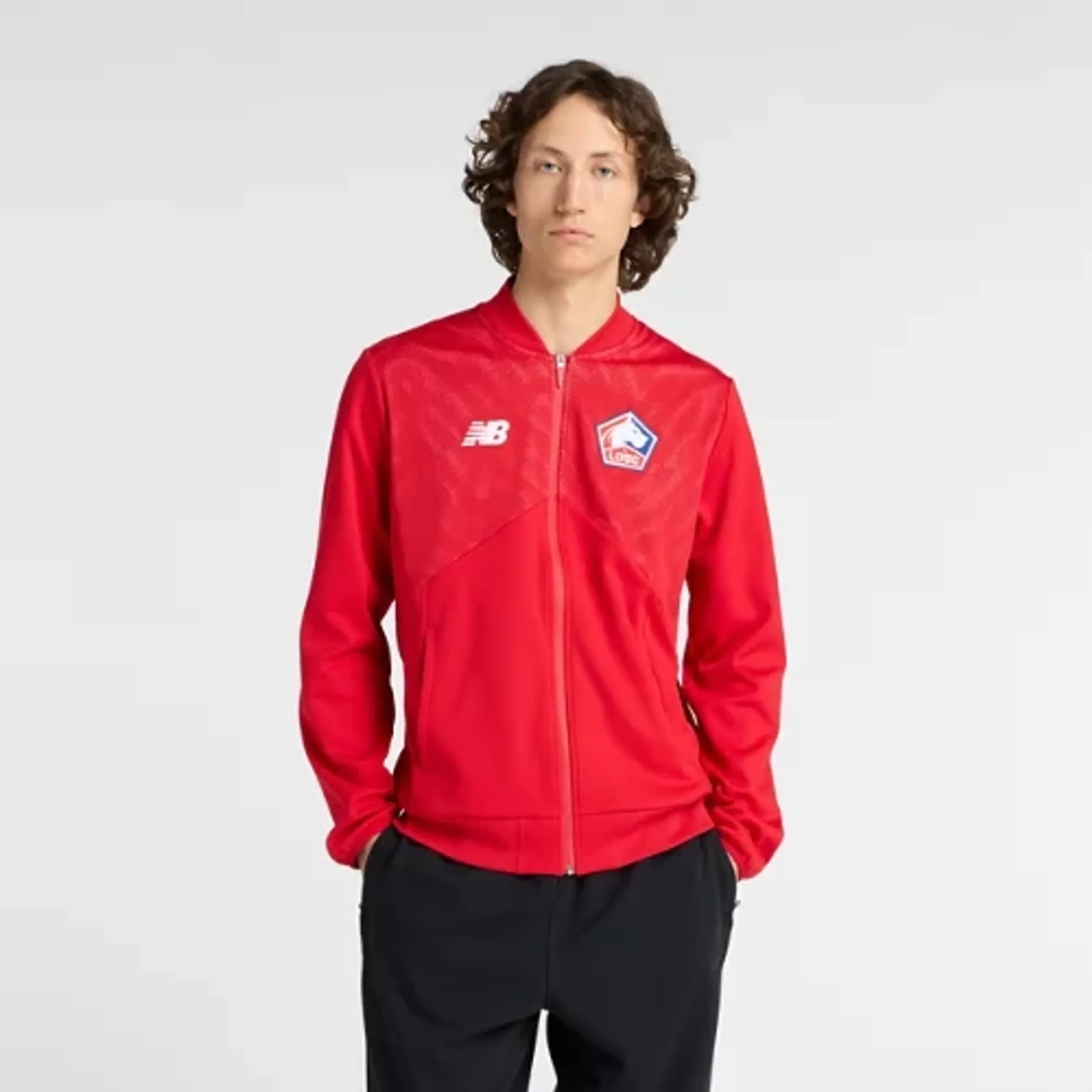 LOSC Lille Men's New Balance Match Jacket Polyester