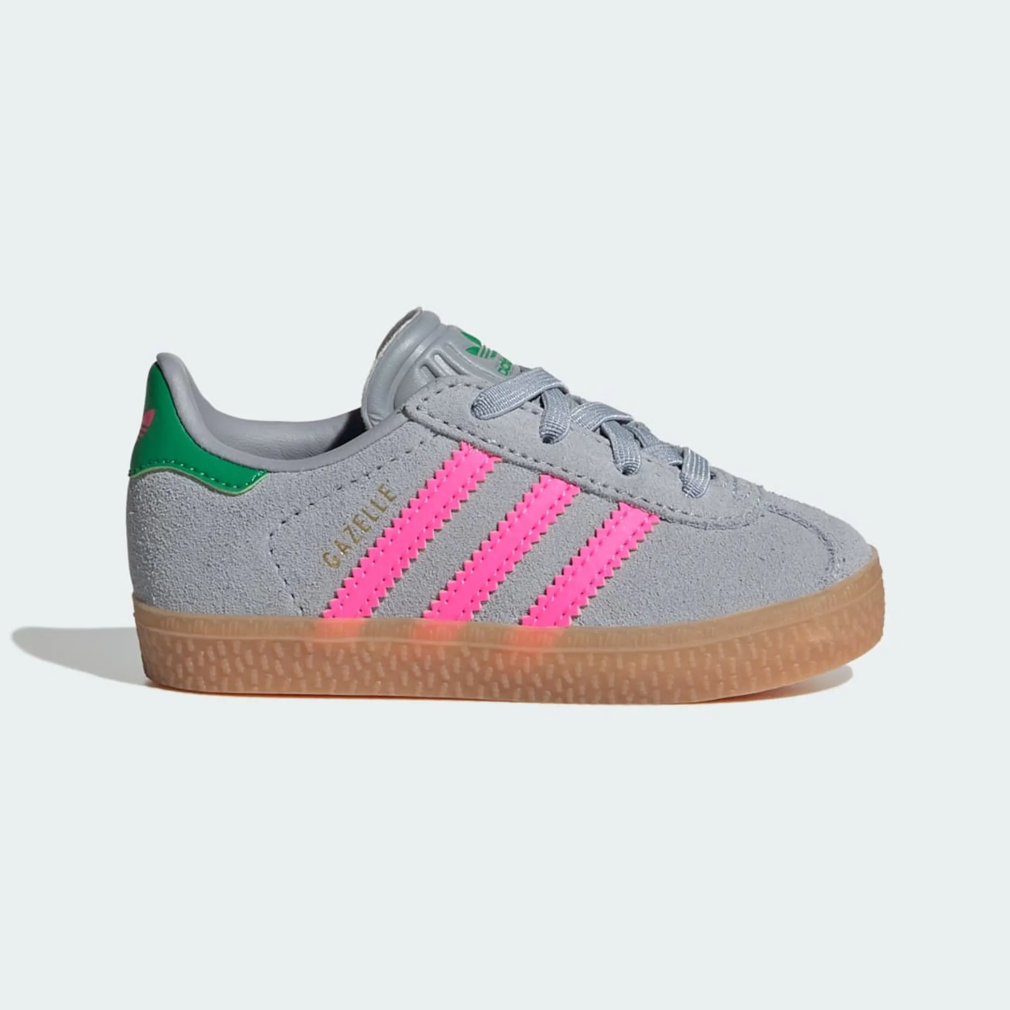 adidas Gazelle Comfort Closure Elastic Laces Shoes Kids