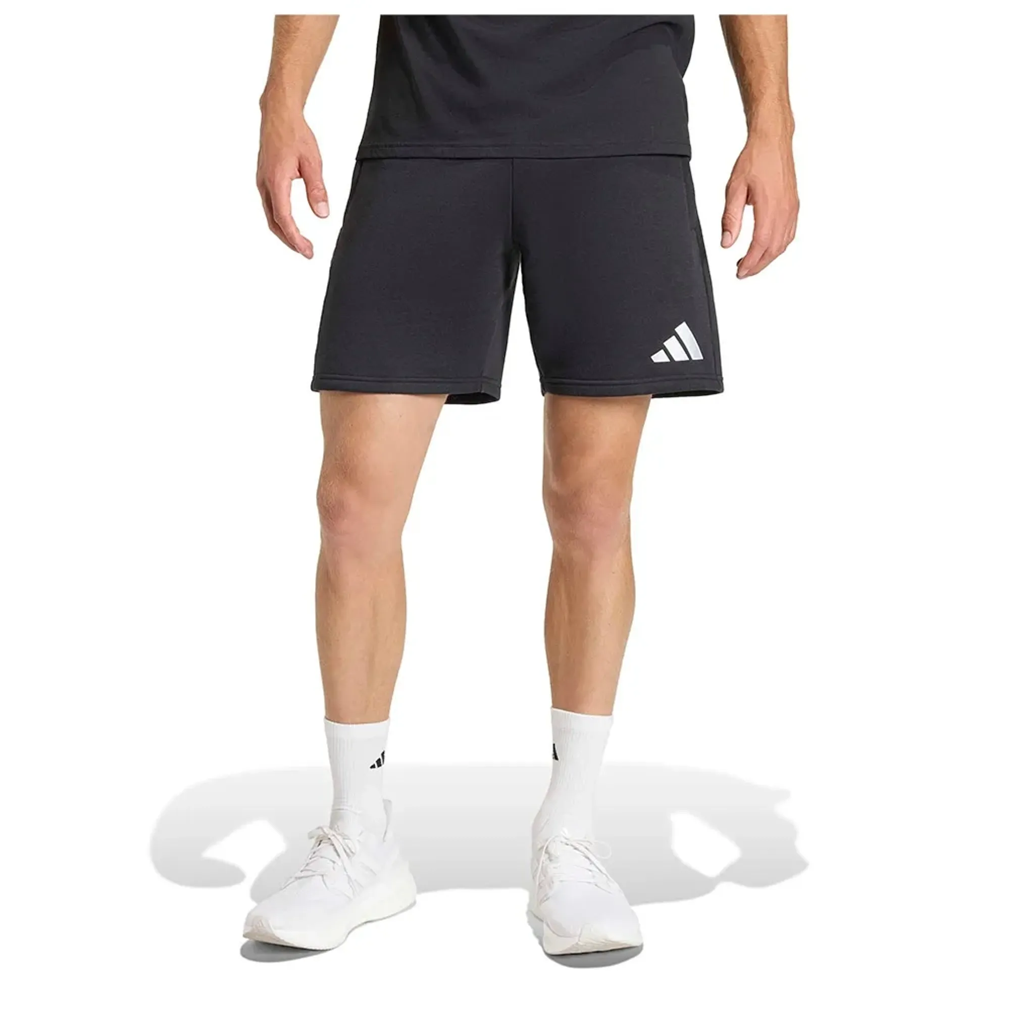 adidas Entrada 26 Zip Pocket Cotton Sweatshorts