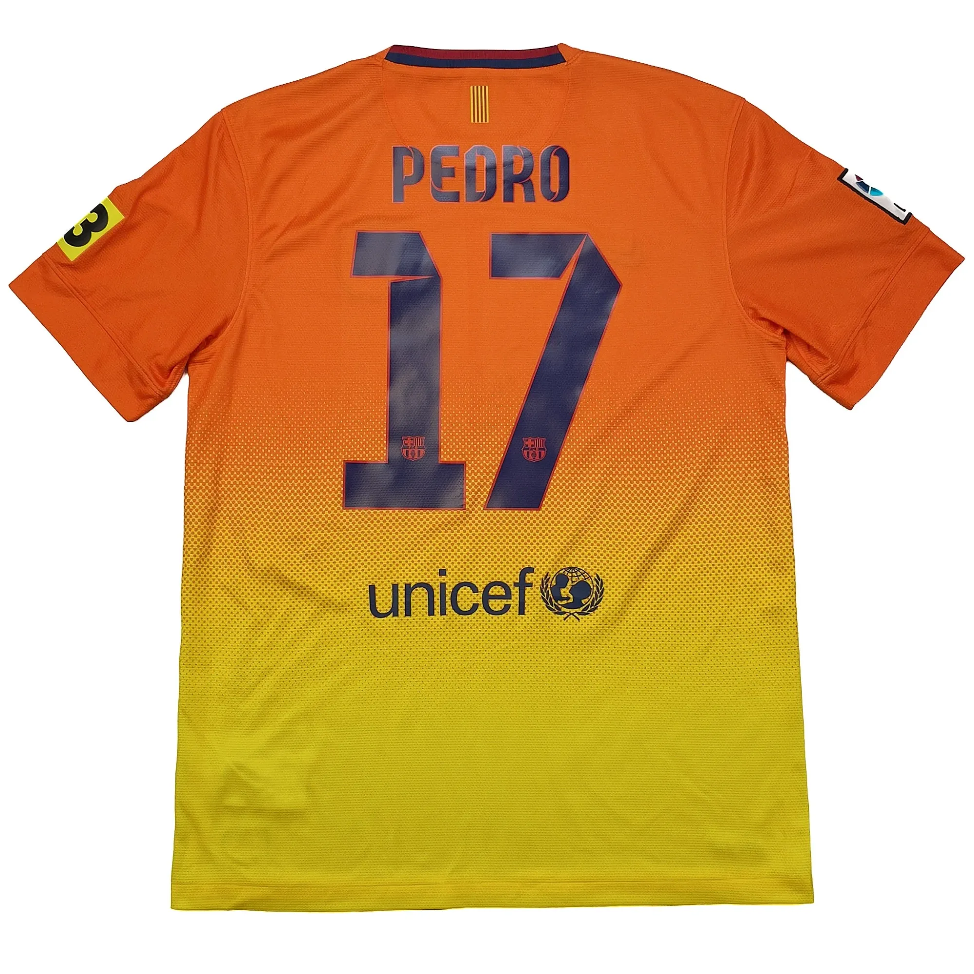2012/13 BARCELONA PEDRO #17 AWAY SHIRT (M) NIKE | CULT KITS