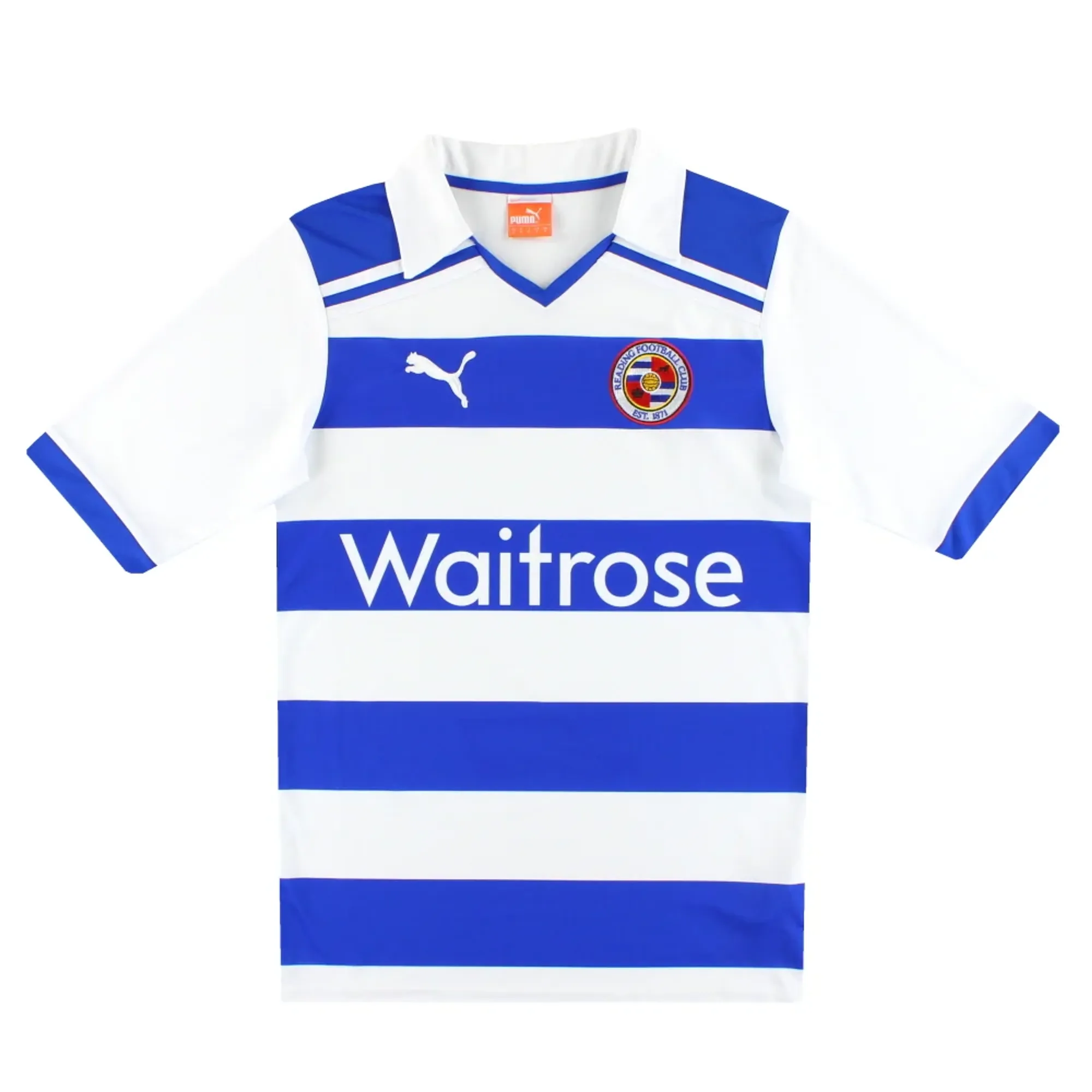 2011-12 Reading Puma Home Shirt *Mint* S - Reading / Mint 