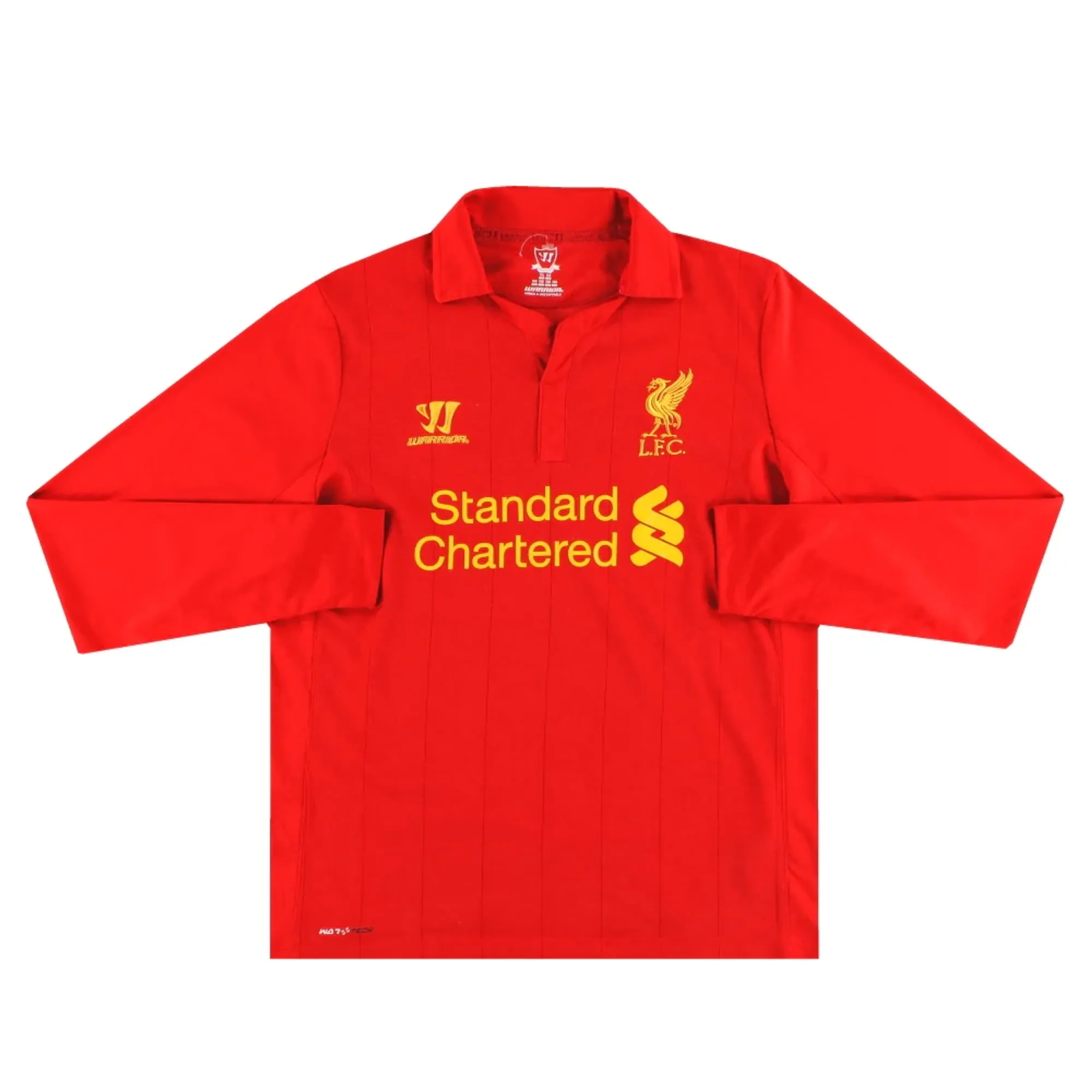 2012-13 Liverpool Warrior Home Shirt L/S XL.Boys - Liverpool / Excellent 