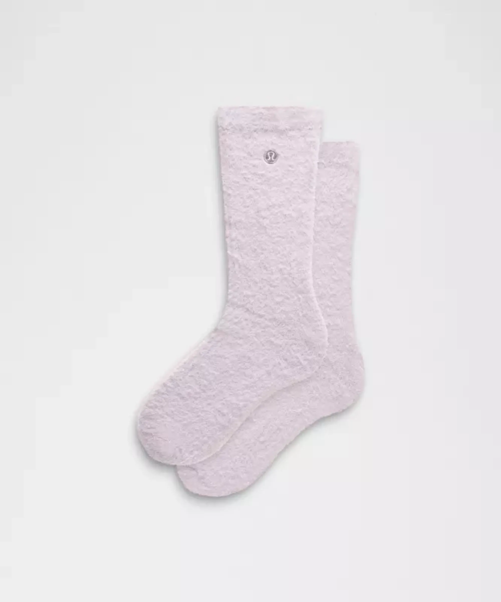 lululemon – Fuzzy Crew Socks – Color Violet/Purple – Size Large