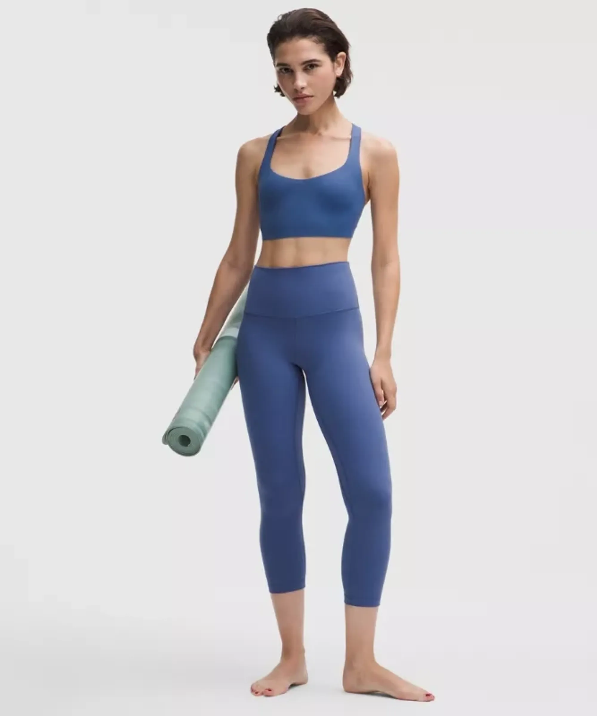 lululemon – Women's Align High-Rise Crop Leggings – 23" – Color Blue – Size 0