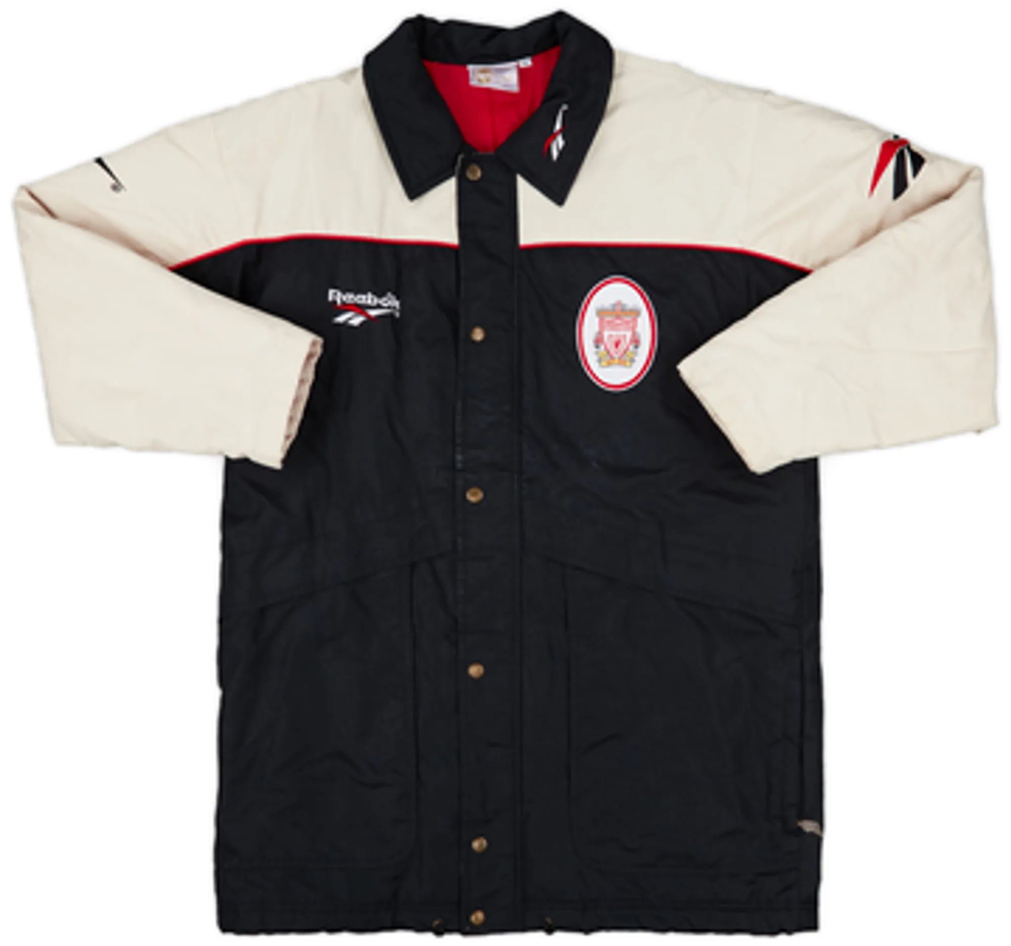 1996-97 Liverpool Reebok Bench Coat - 5/10 - (S)