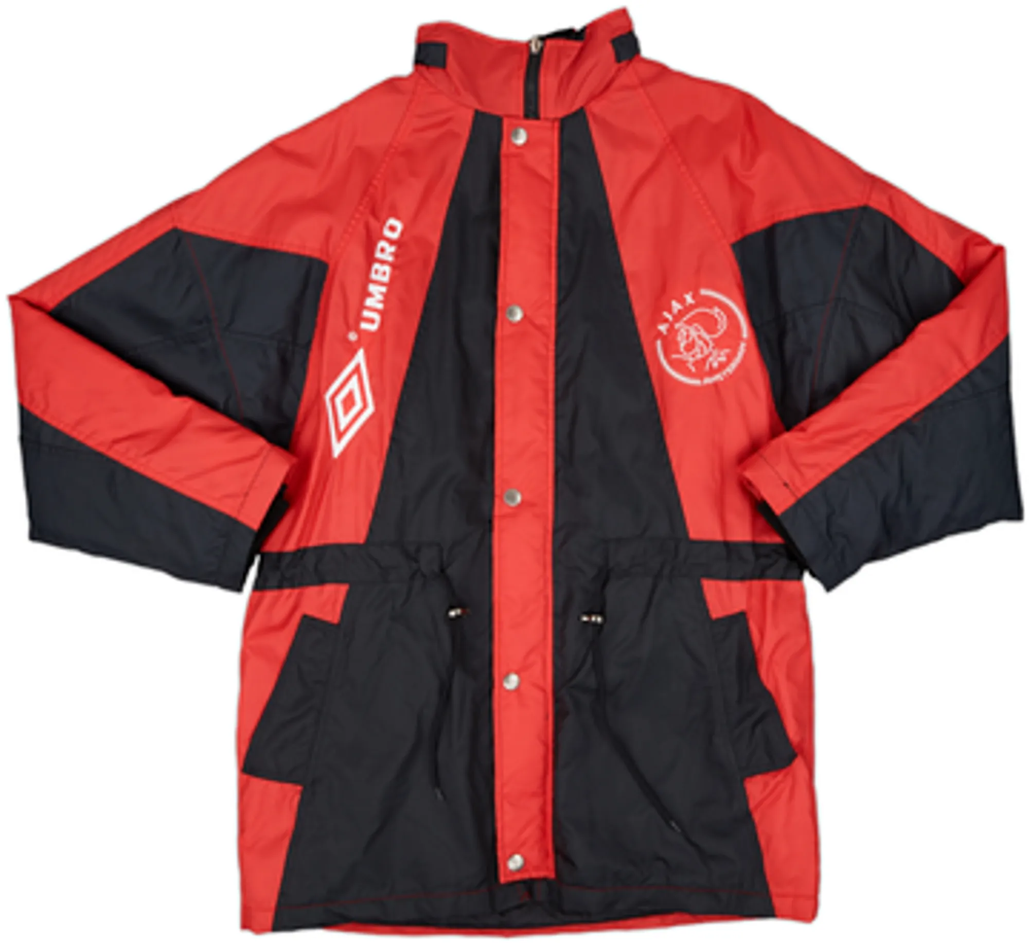1994-95 Ajax Umbro Padded Bench Coat - 9/10 - (M)