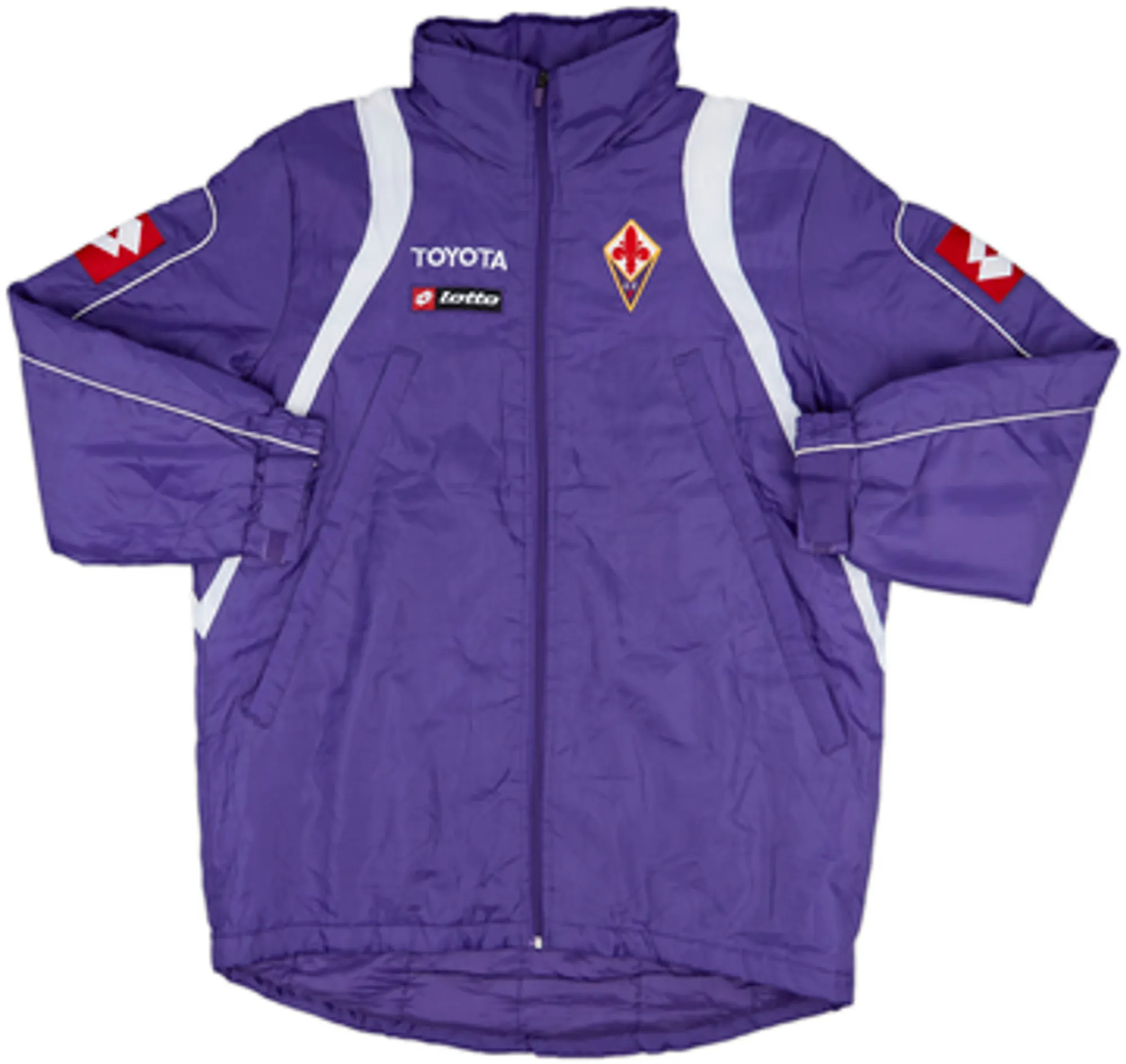 2005-07 Fiorentina Lotto Padded Bench Coat - 6/10 - (M)