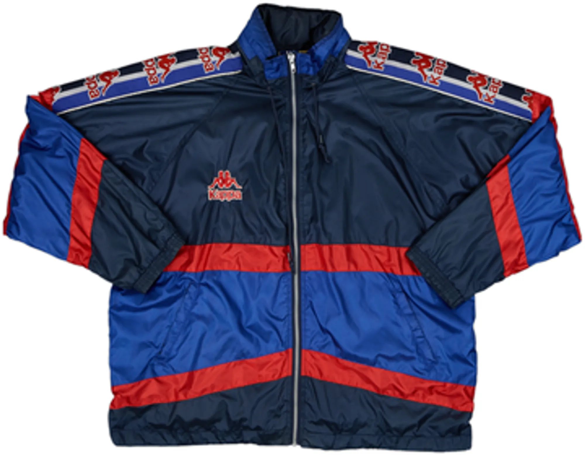 1995-97 Barcelona Kappa Padded Bench Coat - 6/10 - (XL)